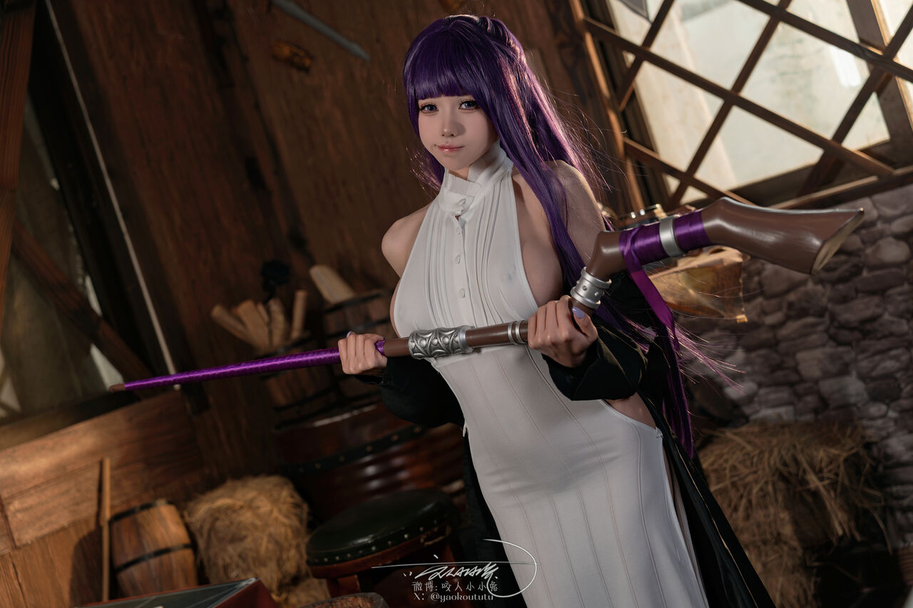 HentaiVN.net - Ảnh 6 - Cosplay Fern 黏黏团子兔 - 酩酊大喷菇 - Cosplay Fern