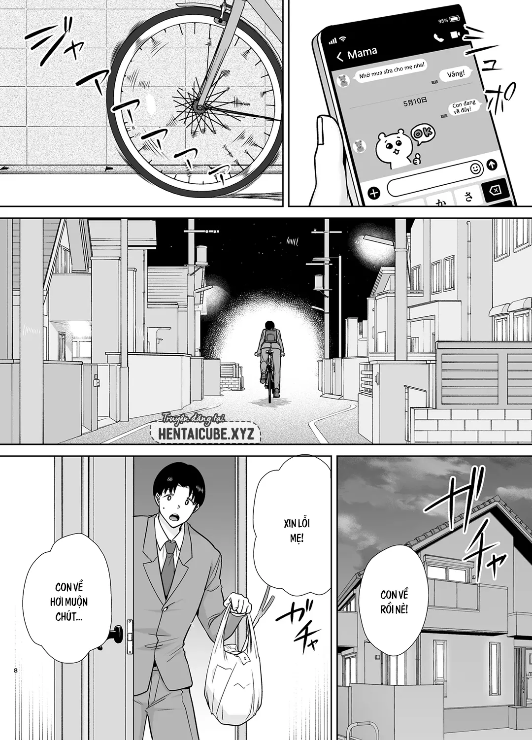 HentaiVN.net - Ảnh 7 - Mẹ chính là người tôi yêu! - Chap 10