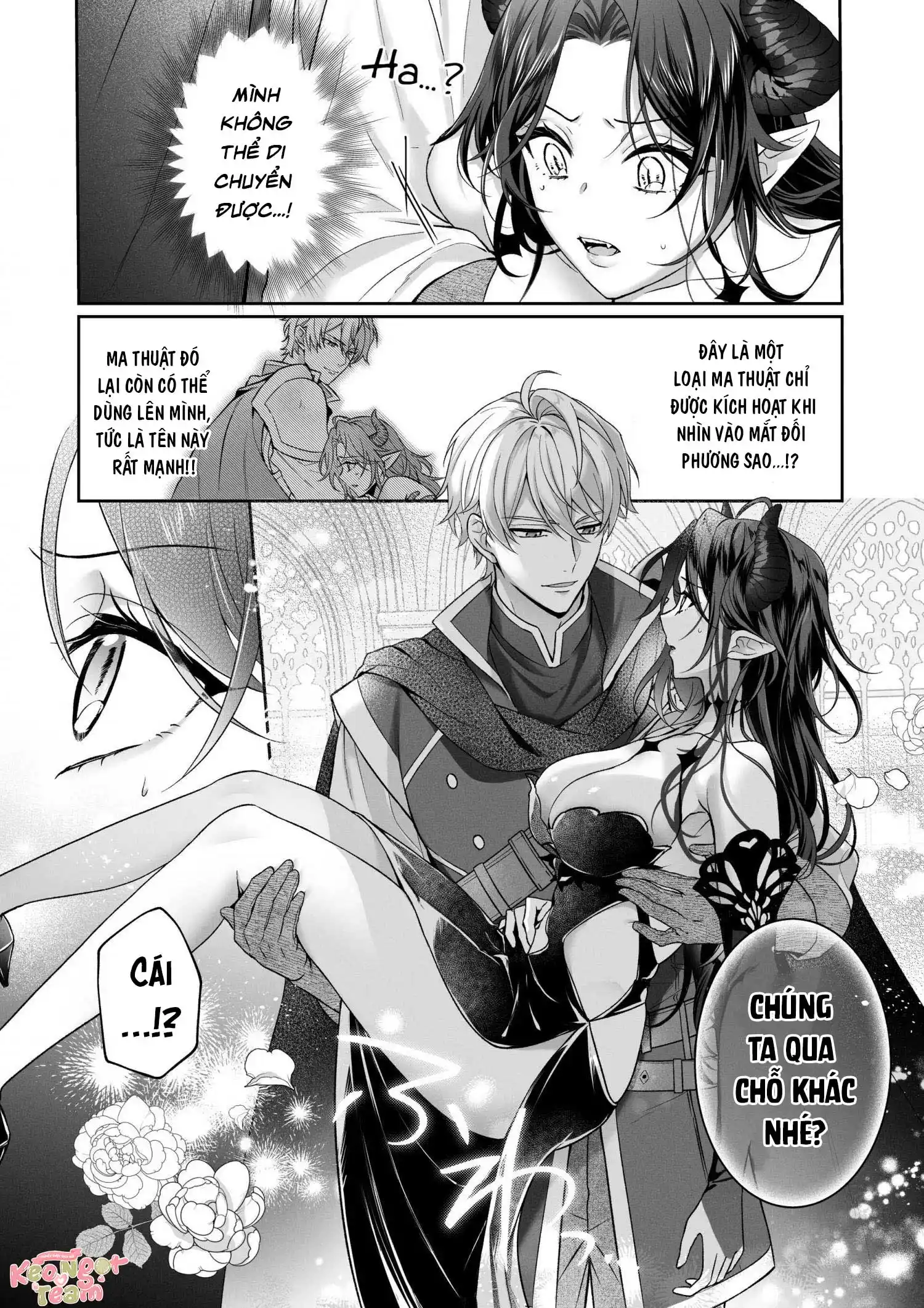 HentaiVN.net - Ảnh 6 -  Ma Vương Ngây Thơ Vô Tri Bị Dũng Sĩ Cuồng Tình Bắt Giữ - Chap 1