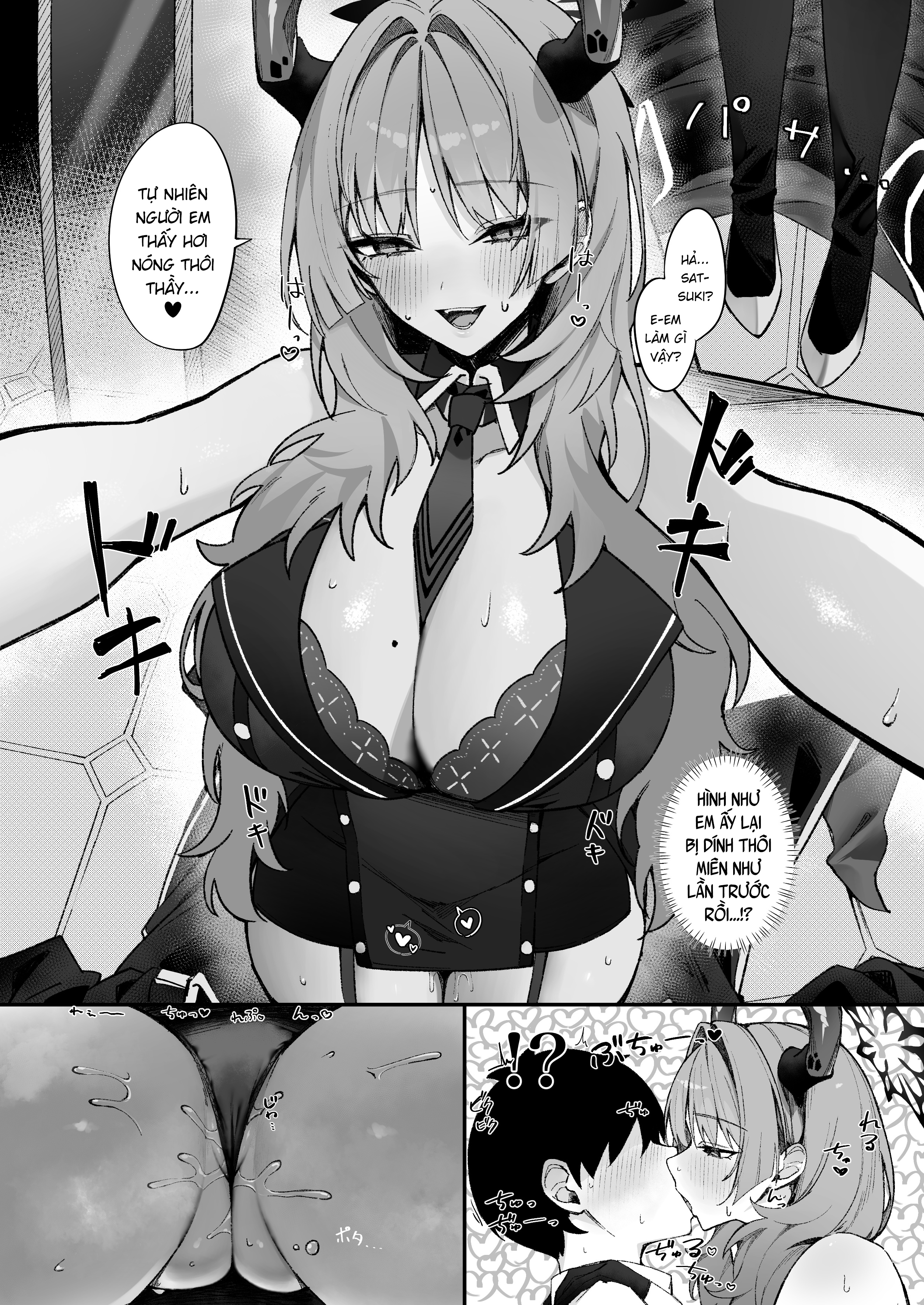 HentaiVN.net - Ảnh 6 - Satsuki bị thôi miên và cái kết toàn là sếch với Sensei! - uoooghhh vú