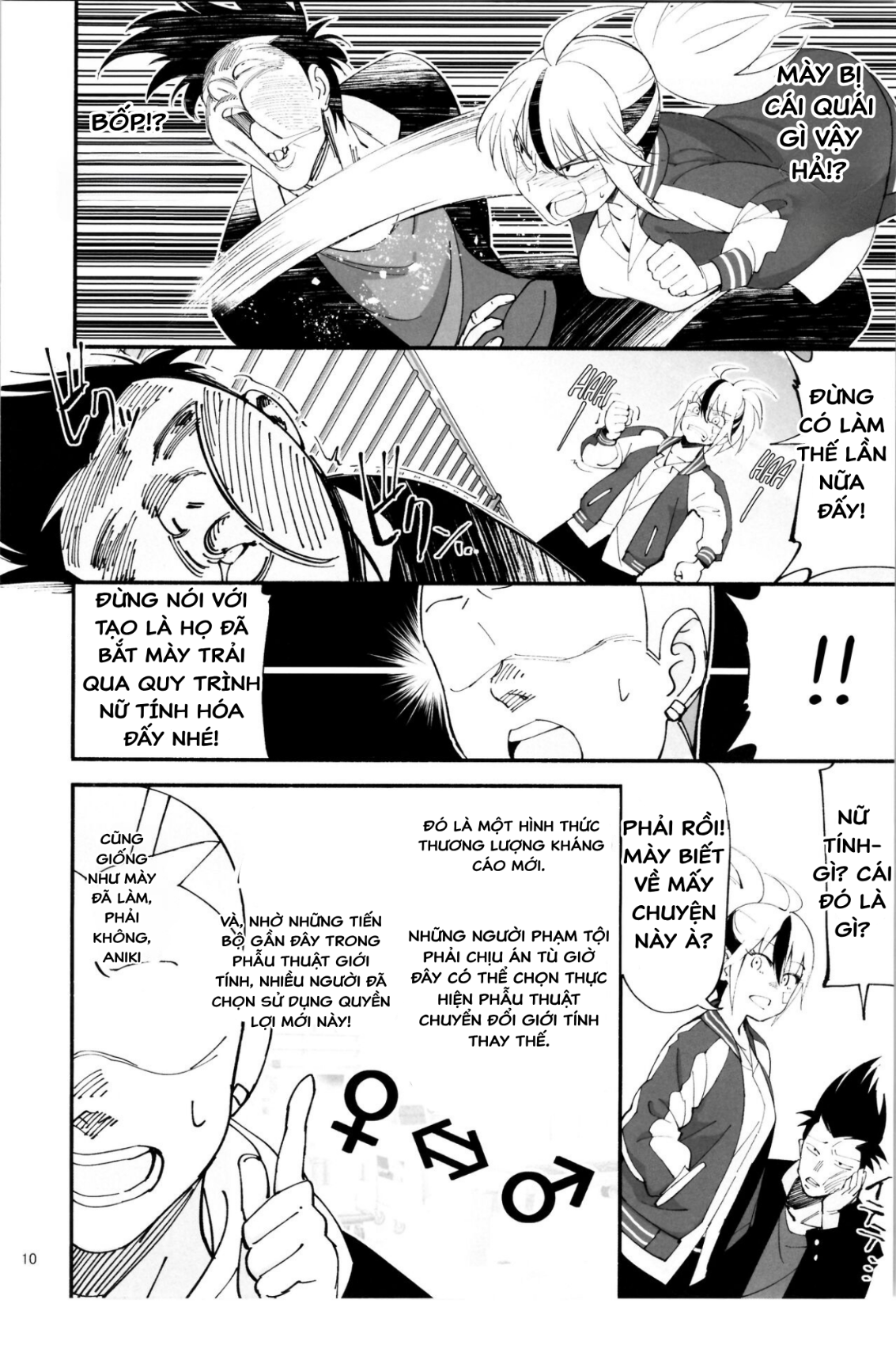 HentaiVN.net - Ảnh 7 - TS? NTR? Tao sẽ đá đít mày! - Chap 1