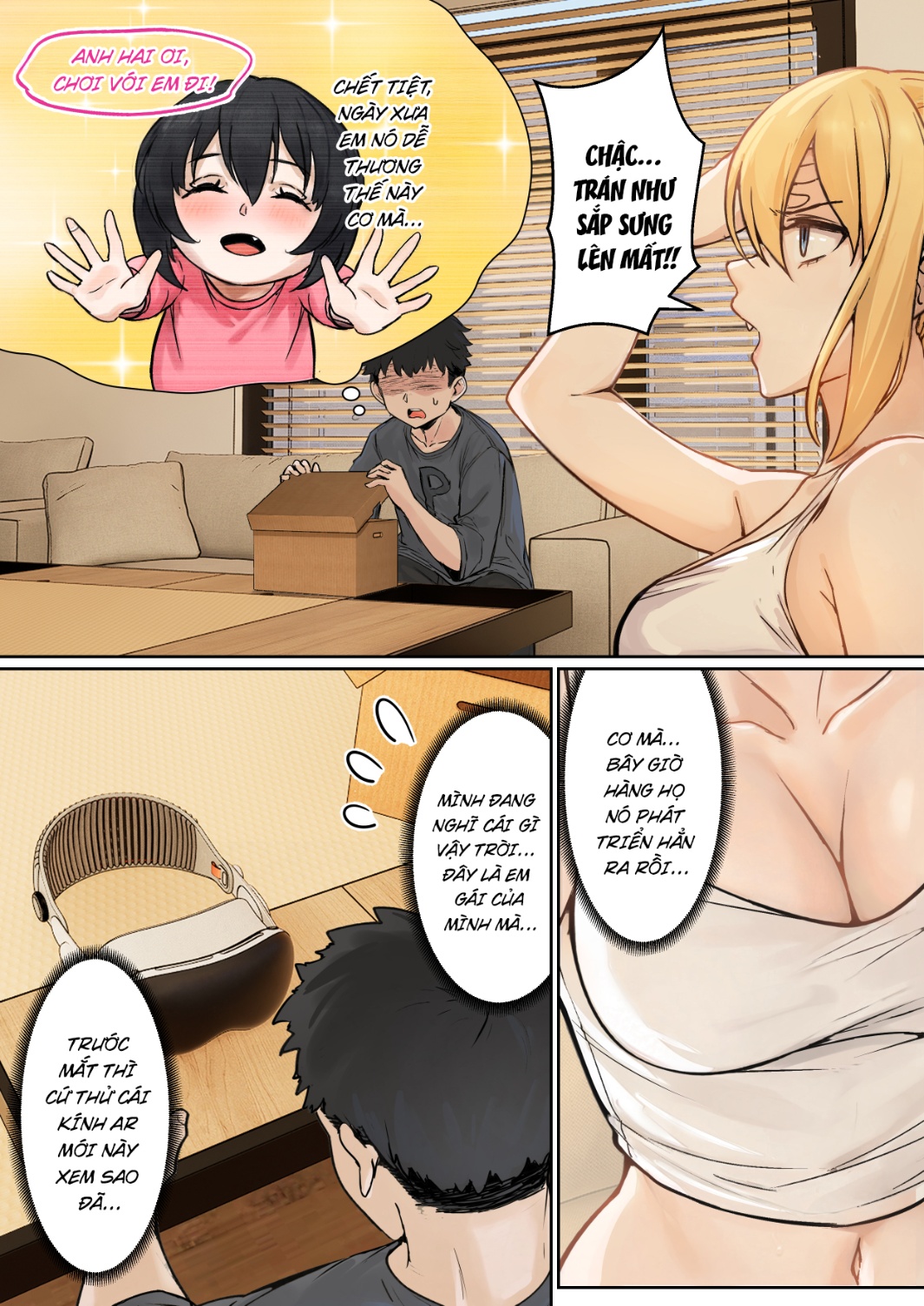 HentaiVN.net - Ảnh 7 - Ore no AR Megane wa Gimai no Samazama na Suuchi ga Mieru?! - Chap 1 [Thiện cảm_ác cảm_Dục vọng] Tùy chọn đặc biệt [???]