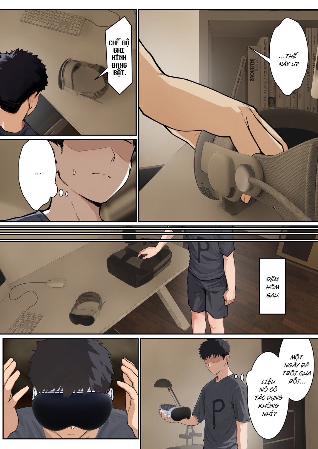 HentaiVN.net - Ảnh 6 - Ore no AR Megane wa Gimai no Samazama na Suuchi ga Mieru?! - Chap 5 Phòng em gái ● REC