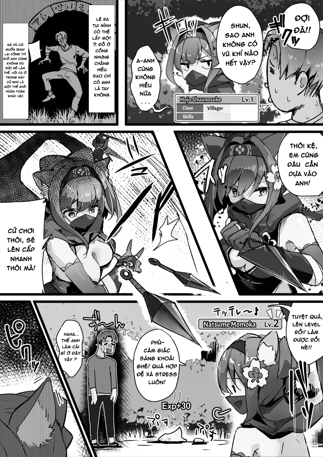 HentaiVN.net - Ảnh 6 - Tower of a Hundred Impurities Part One: A Kunoichi's battle against Slimes - Chap 1