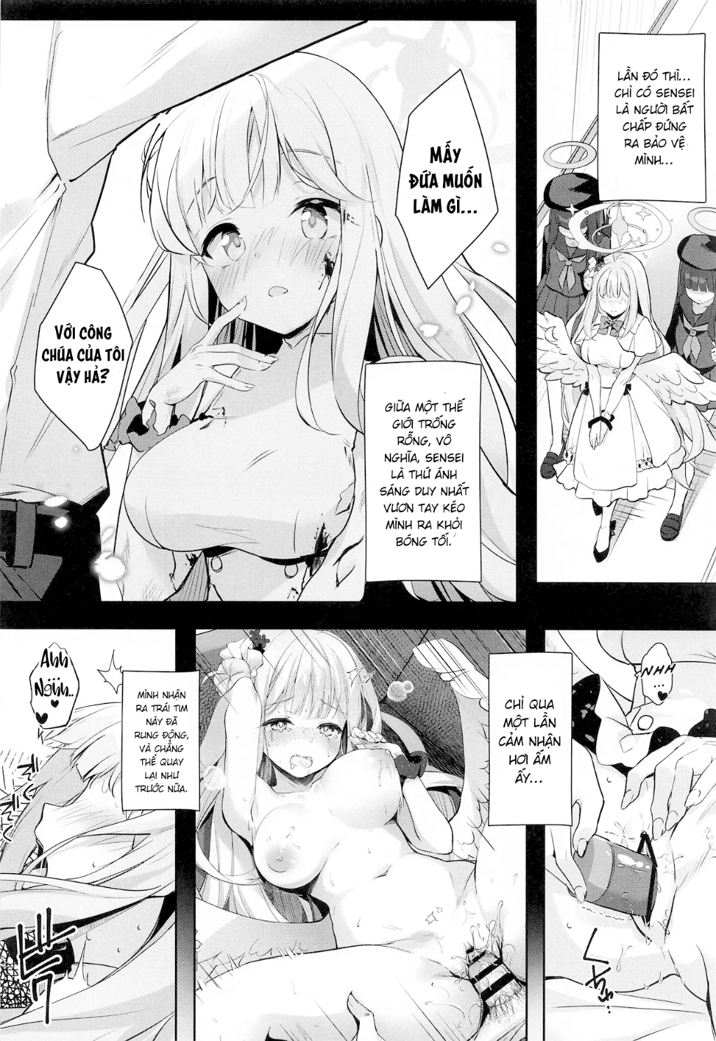 HentaiVN.net - Ảnh 7 - Sensei, thầy bị em lừa rồi đó! - Chap 1