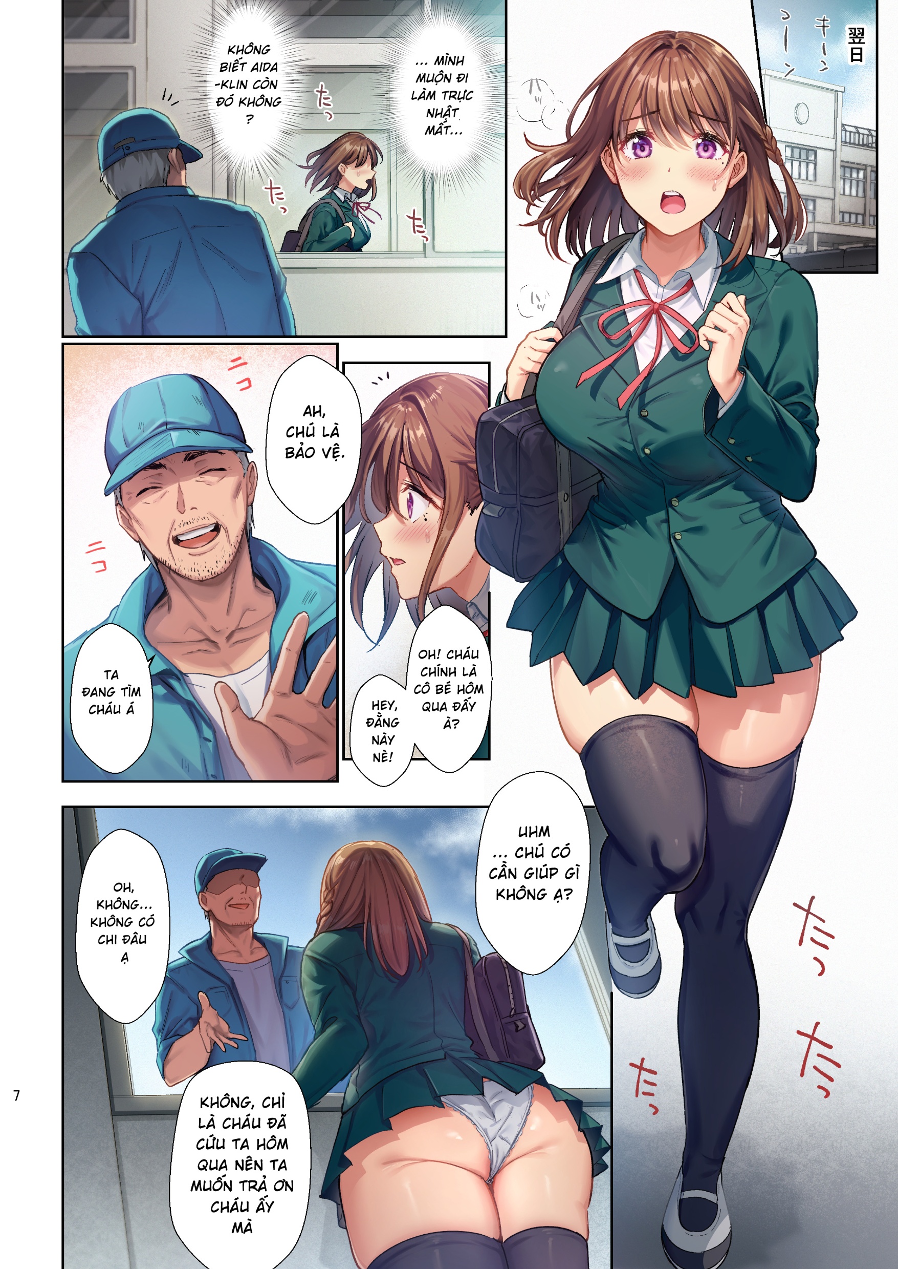 HentaiVN.net - Ảnh 7 - Toshoshitsu no Kanojo ~Seiso na Kimi ga Ochiru made~ Full Color Ban - Chap 1