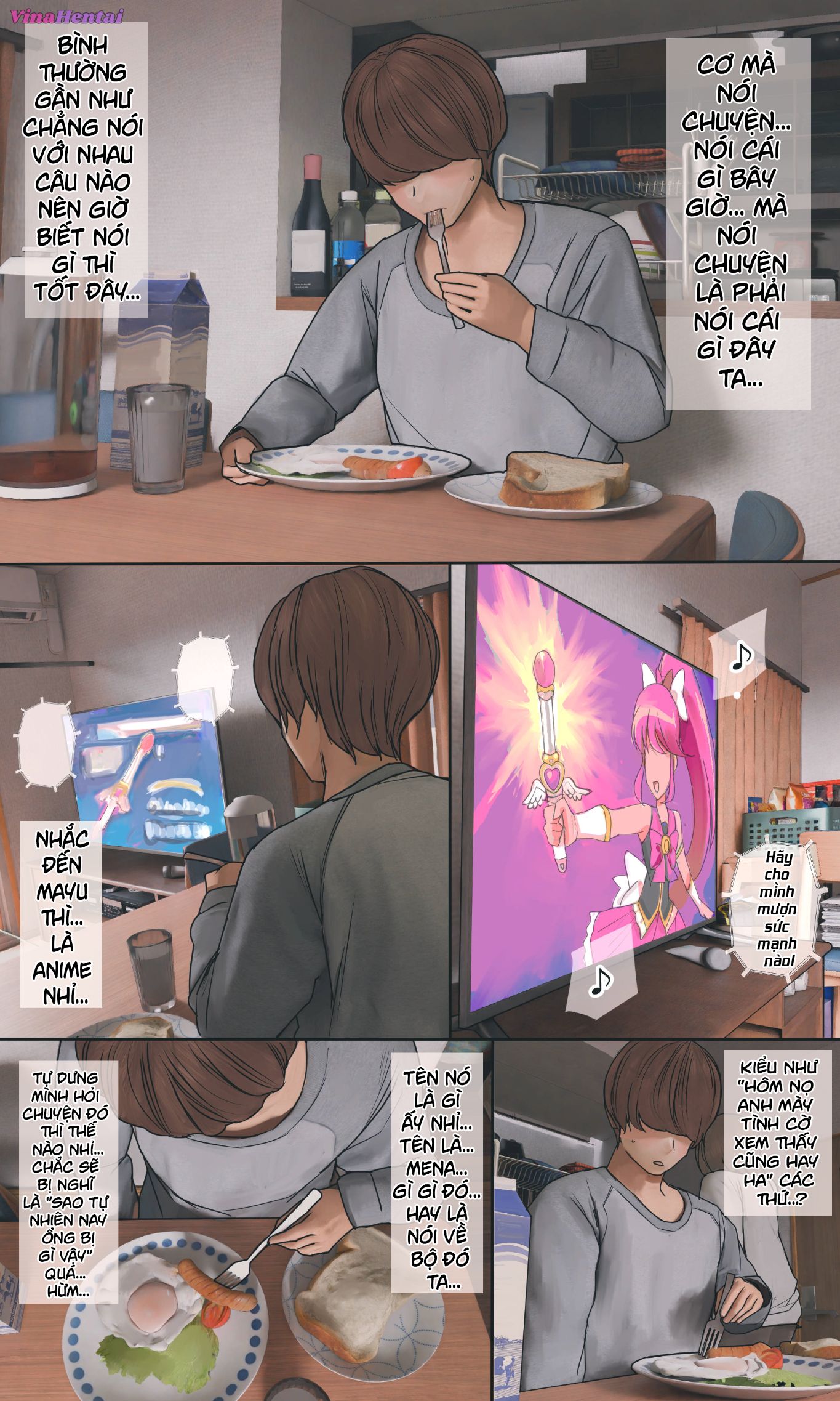 HentaiVN.net - Ảnh 7 - Con em gái wibu - Chap 2