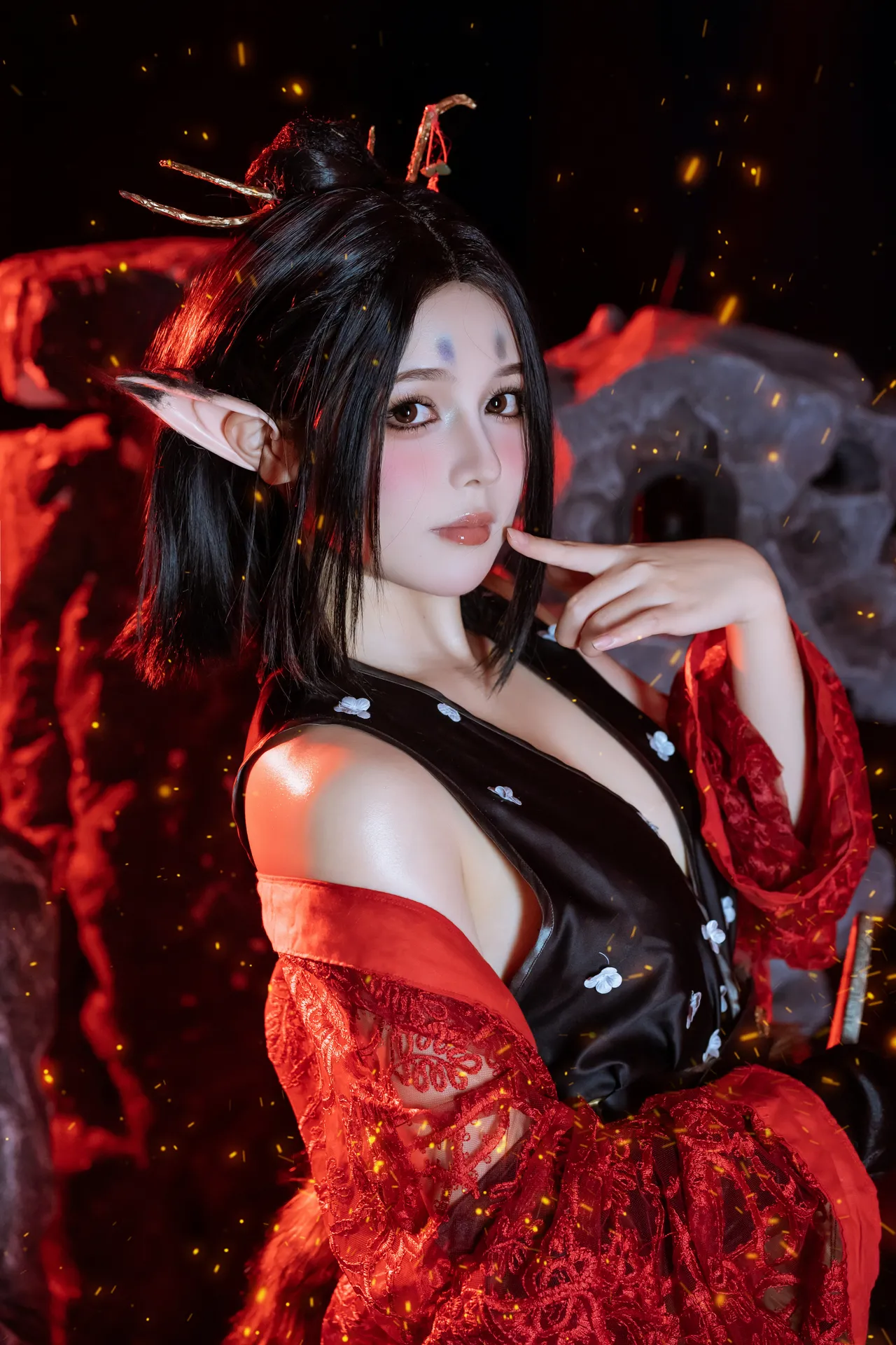 HentaiVN.net - Ảnh 6 - Thất Nguyệt Miêu Tử – Bình Bình (Black Myth: Wukong) - Bình Bình (Black Myth: Wukong)