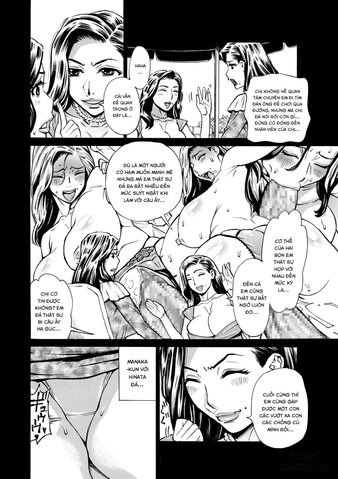 HentaiVN.net - Ảnh 6 - Three Milfs - Chap 3