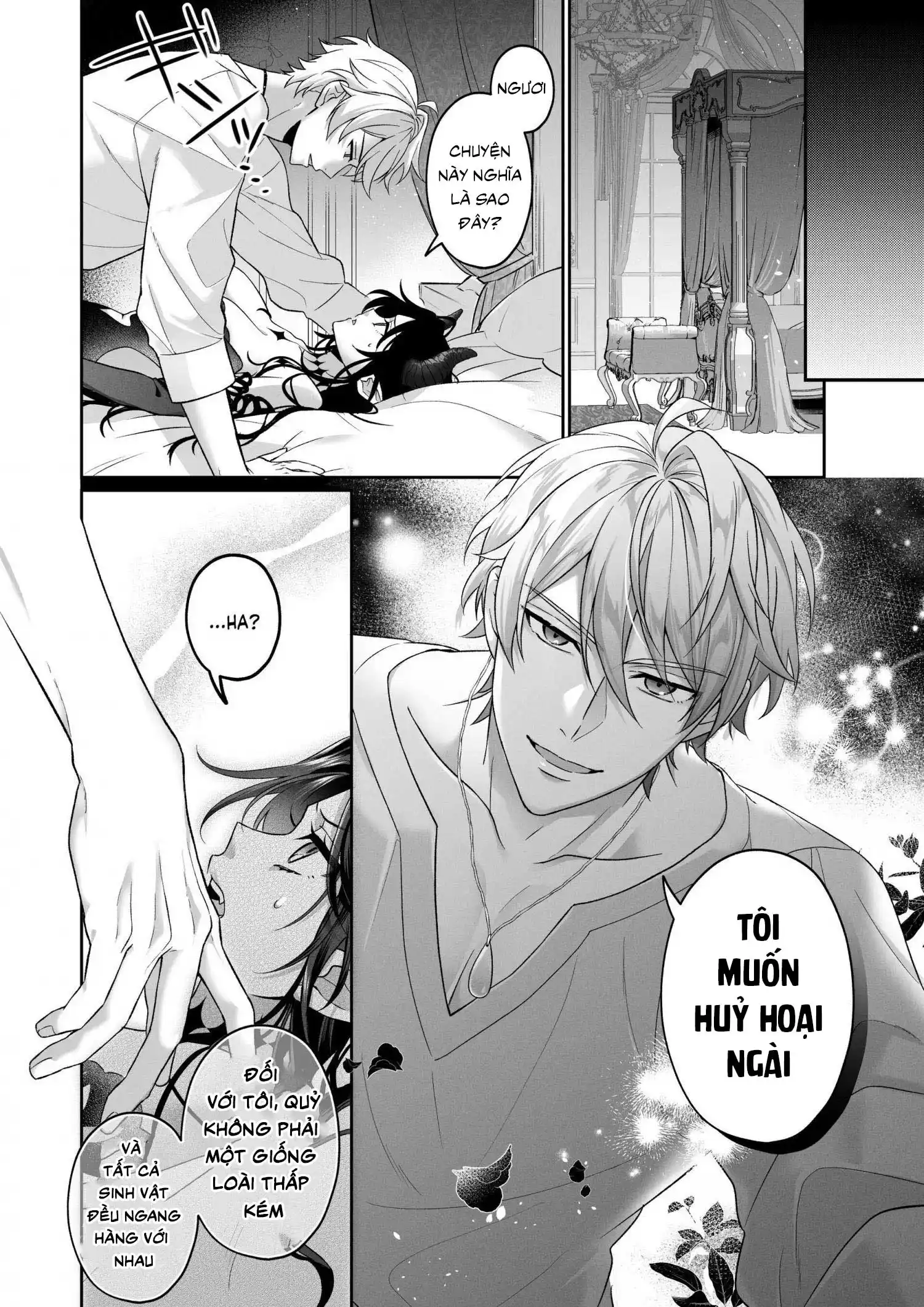 HentaiVN.net - Ảnh 7 -  Ma Vương Ngây Thơ Vô Tri Bị Dũng Sĩ Cuồng Tình Bắt Giữ - Chap 1