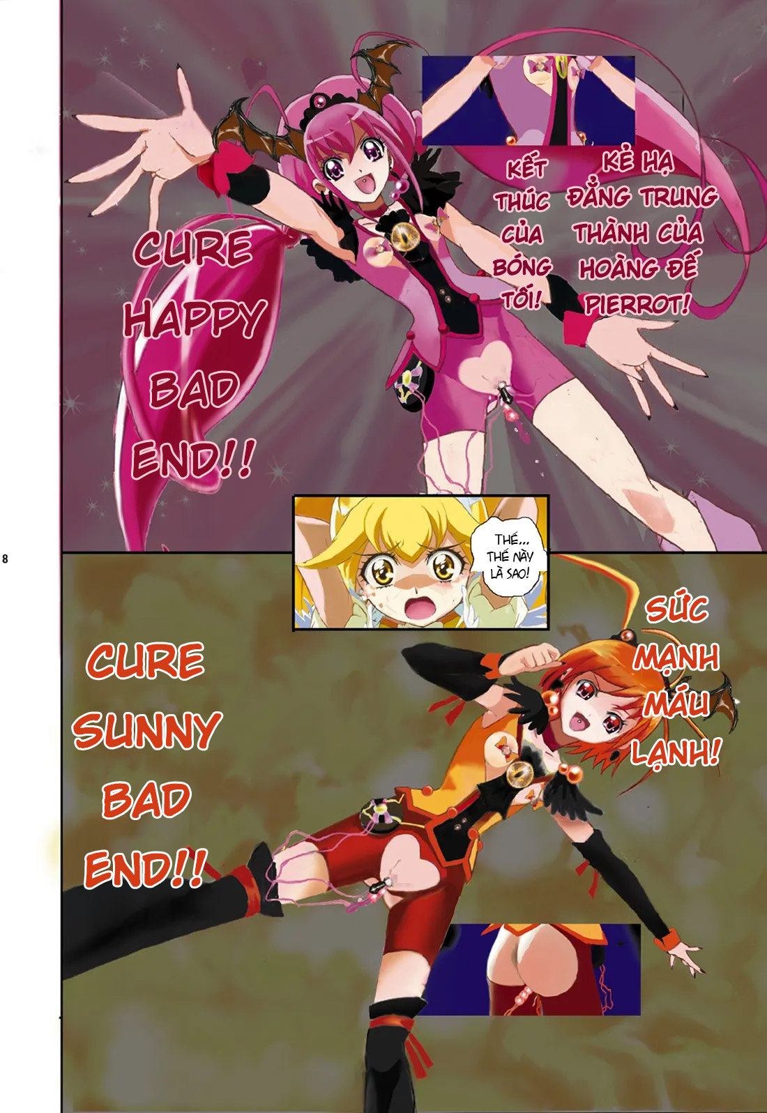 HentaiVN.net - Ảnh 7 - [Ero Tantei Jimusho] Evil Smile PreC*re! Bad End Full Color - Chap 1
