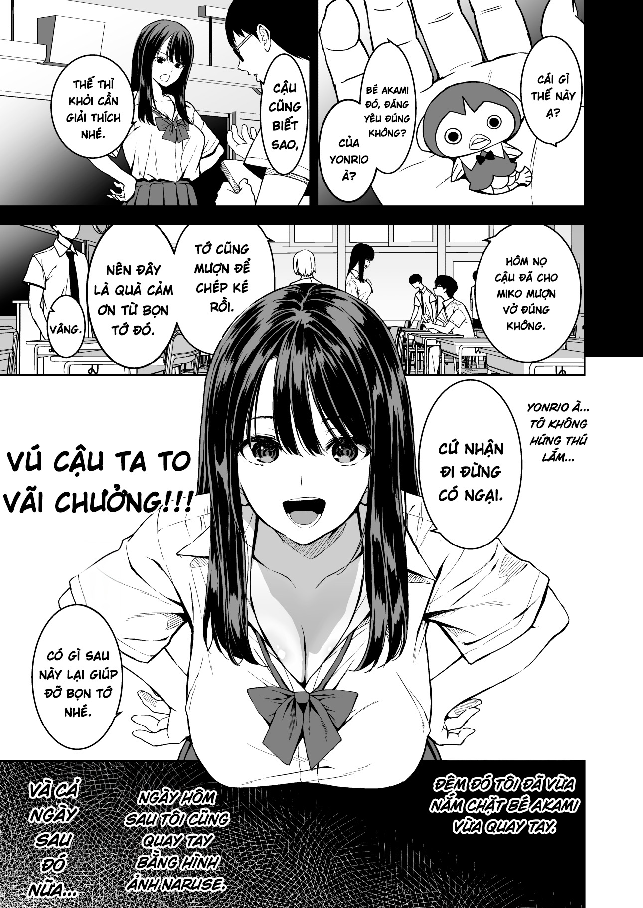 HentaiVN.net - Ảnh 6 - Haradatsu Gal to Hokenshitsu de Namahame Shita Ano Hi no Houkago - Chap 1