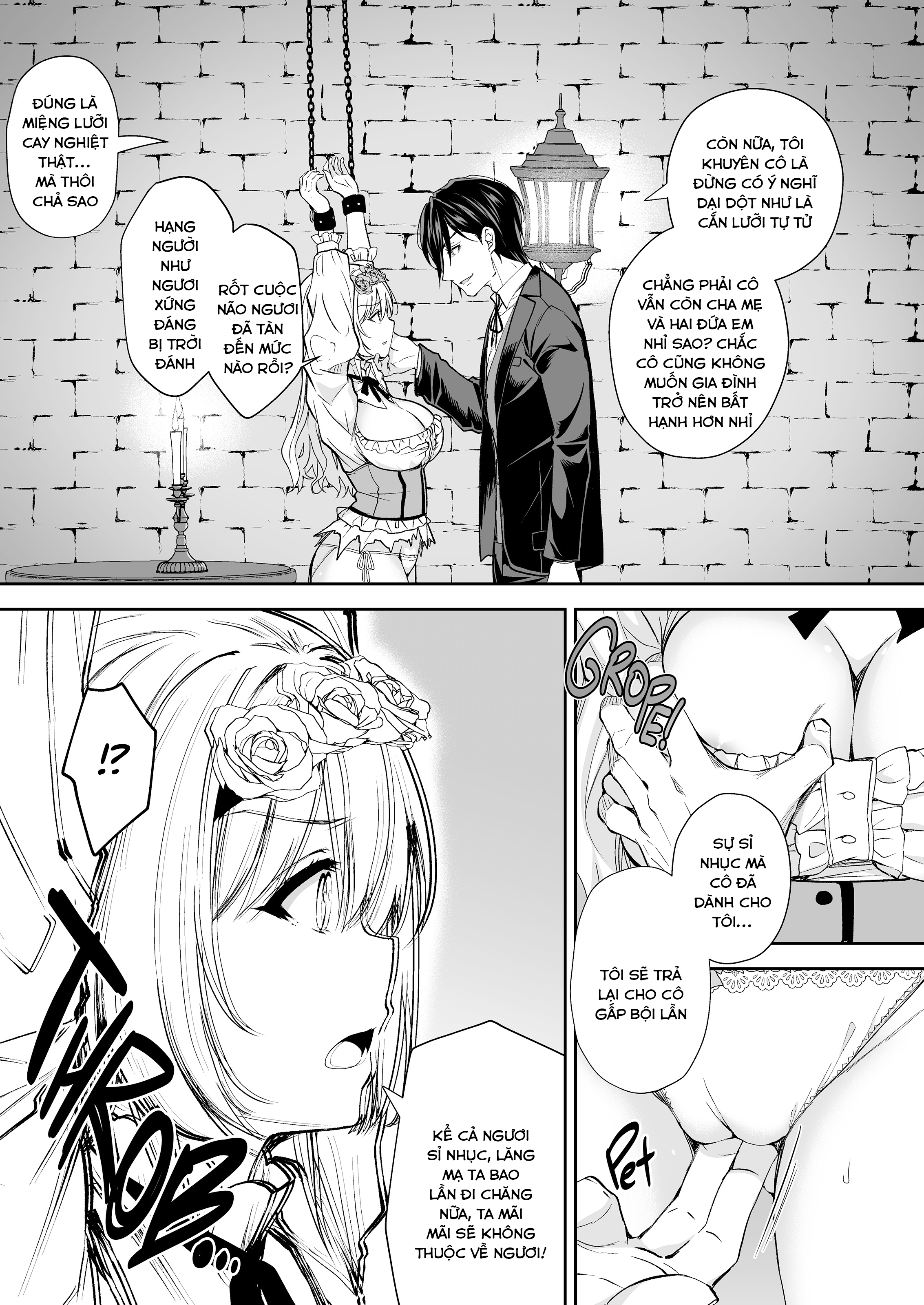 HentaiVN.net - Ảnh 8 - Dạ khúc của tiểu thư nô lệ - Chap 1