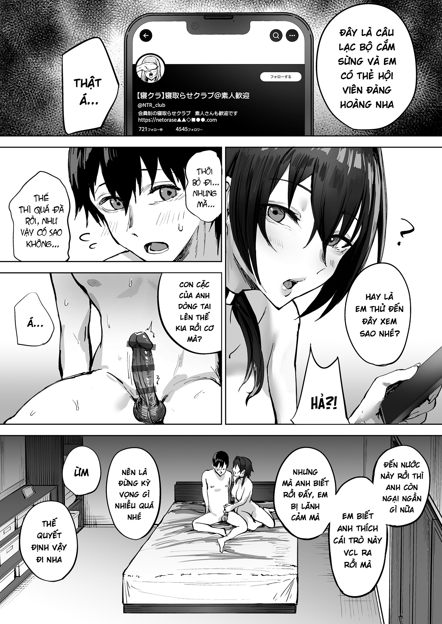 HentaiVN.net - Ảnh 7 - Netorase kurabu ni okuridashita fukanshō no daunā kanojo no hōkoku - Oneshot