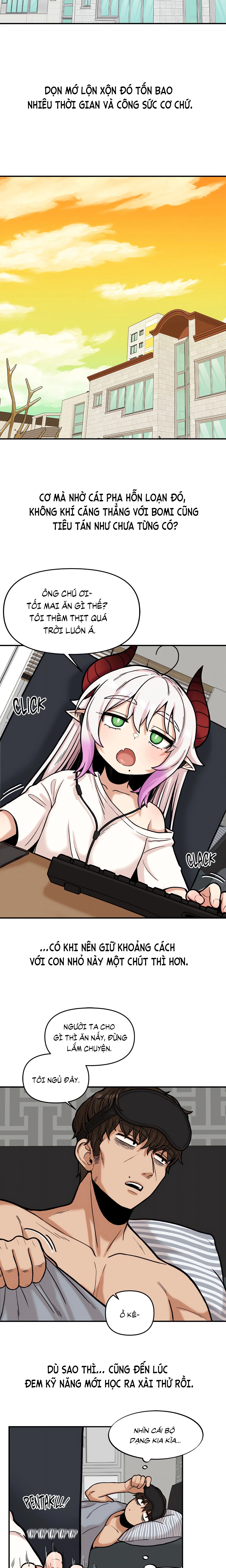 HentaiVN.net - Ảnh 7 - Con Mèo Nhặt Được Hóa Ra Là Succubus!? Tôi nhận được kĩ năng vô hình (Không che) - Chap 12