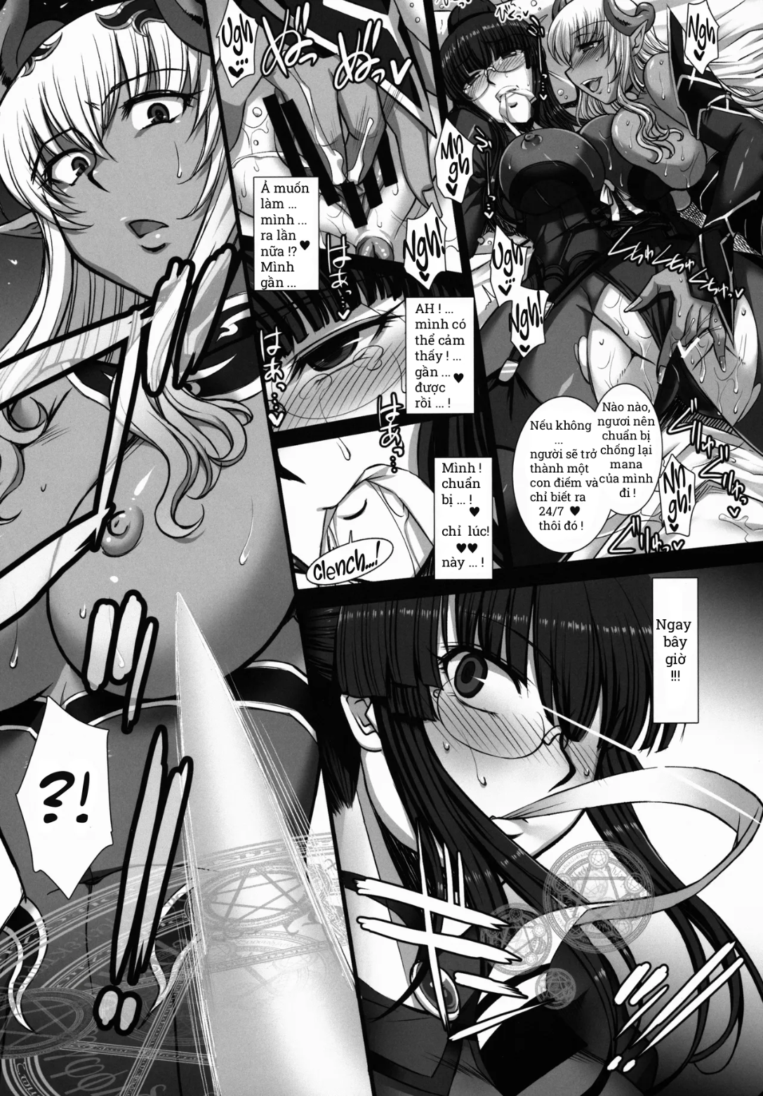 HentaiVN.net - Ảnh 8 - cuộc trò chuyện nhỏ giữa pháp sư Annette và công chúa succubus - oneshot