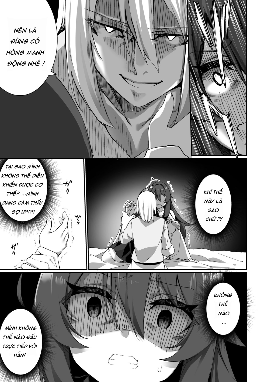 HentaiVN.net - Ảnh 8 - TS Miko-san wa Aragaitai! - Oneshot Ốm