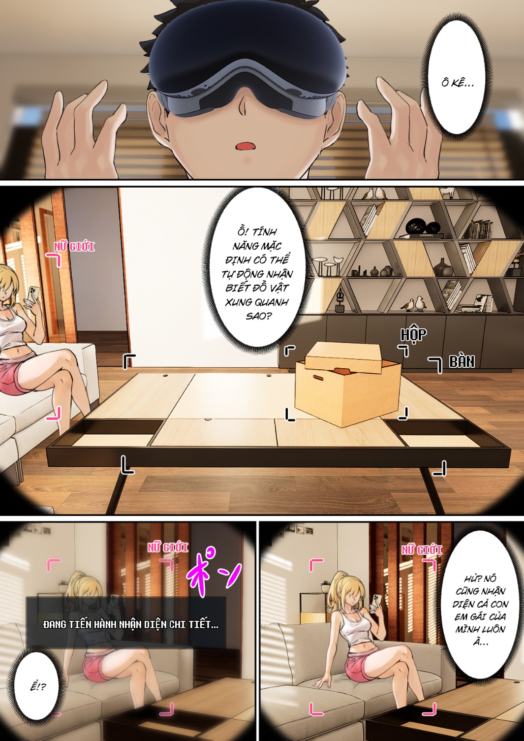 HentaiVN.net - Ảnh 8 - Ore no AR Megane wa Gimai no Samazama na Suuchi ga Mieru?! - Chap 1 [Thiện cảm_ác cảm_Dục vọng] Tùy chọn đặc biệt [???]