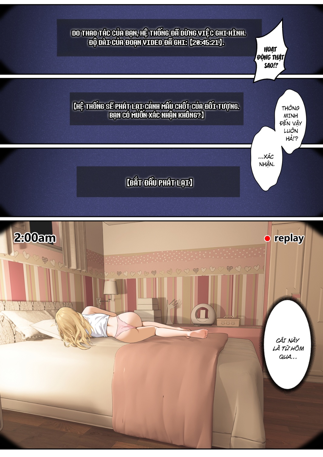 HentaiVN.net - Ảnh 7 - Ore no AR Megane wa Gimai no Samazama na Suuchi ga Mieru?! - Chap 5 Phòng em gái ● REC