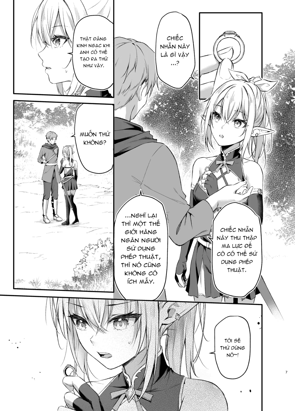 HentaiVN.net - Ảnh 8 - Chiếc nhẫn thôi miên Elf - Chap 1