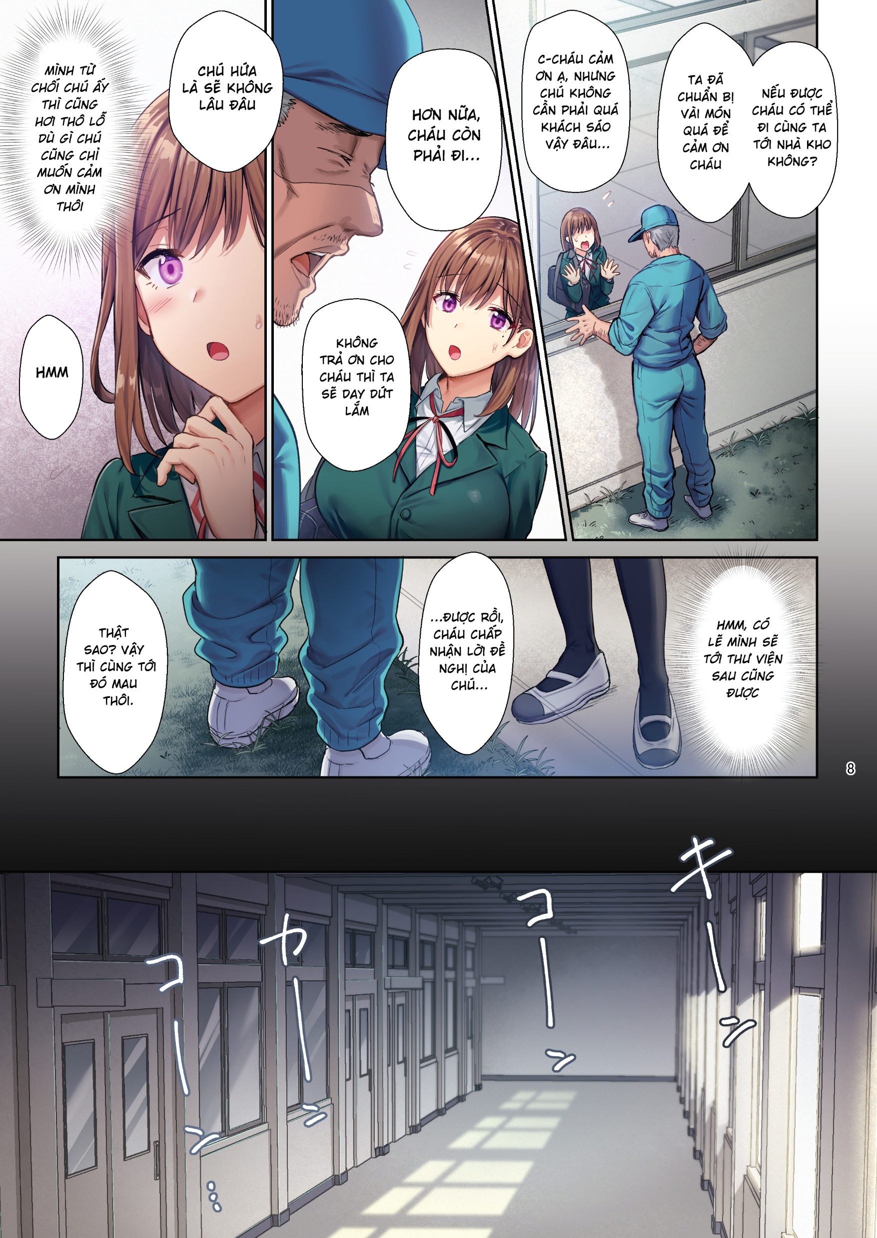 HentaiVN.net - Ảnh 8 - Toshoshitsu no Kanojo ~Seiso na Kimi ga Ochiru made~ Full Color Ban - Chap 1