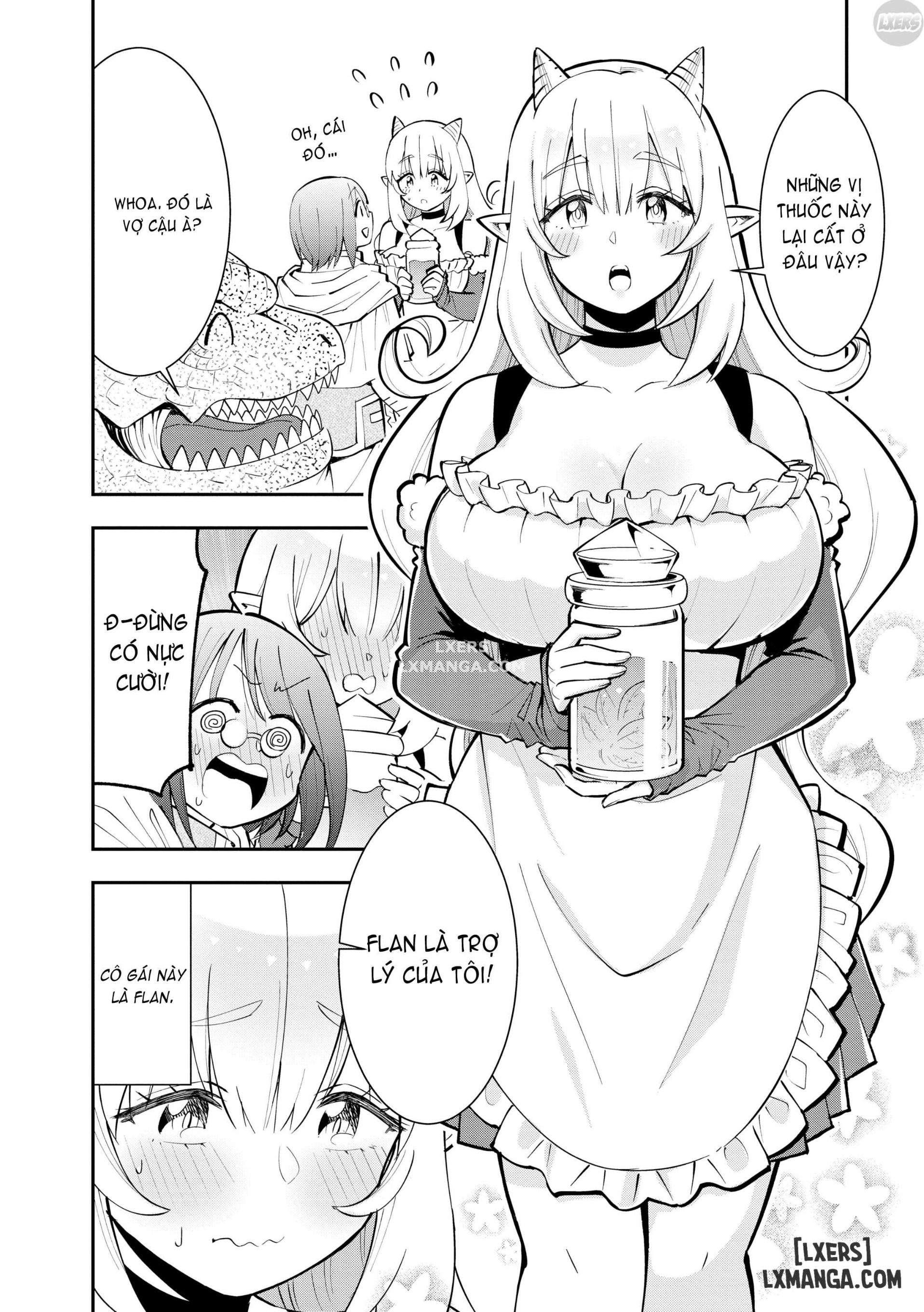 HentaiVN.net - Ảnh 7 - Monster Girls with a Need for Seed - Chapter 10