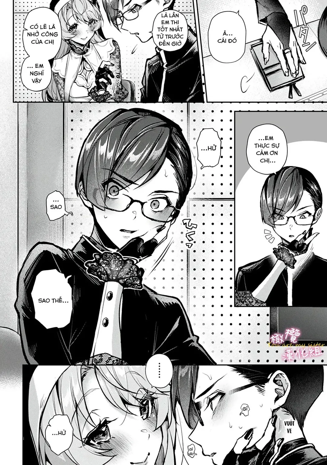 HentaiVN.net - Ảnh 9 - Chúng Tôi Là Tù Nhân Của Chị Gái - Ch. 6