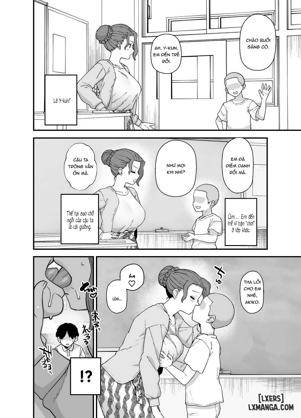HentaiVN.net - Ảnh 7 - Giáo viên chủ nhiệm tận tụy của Y-kun - Oneshot