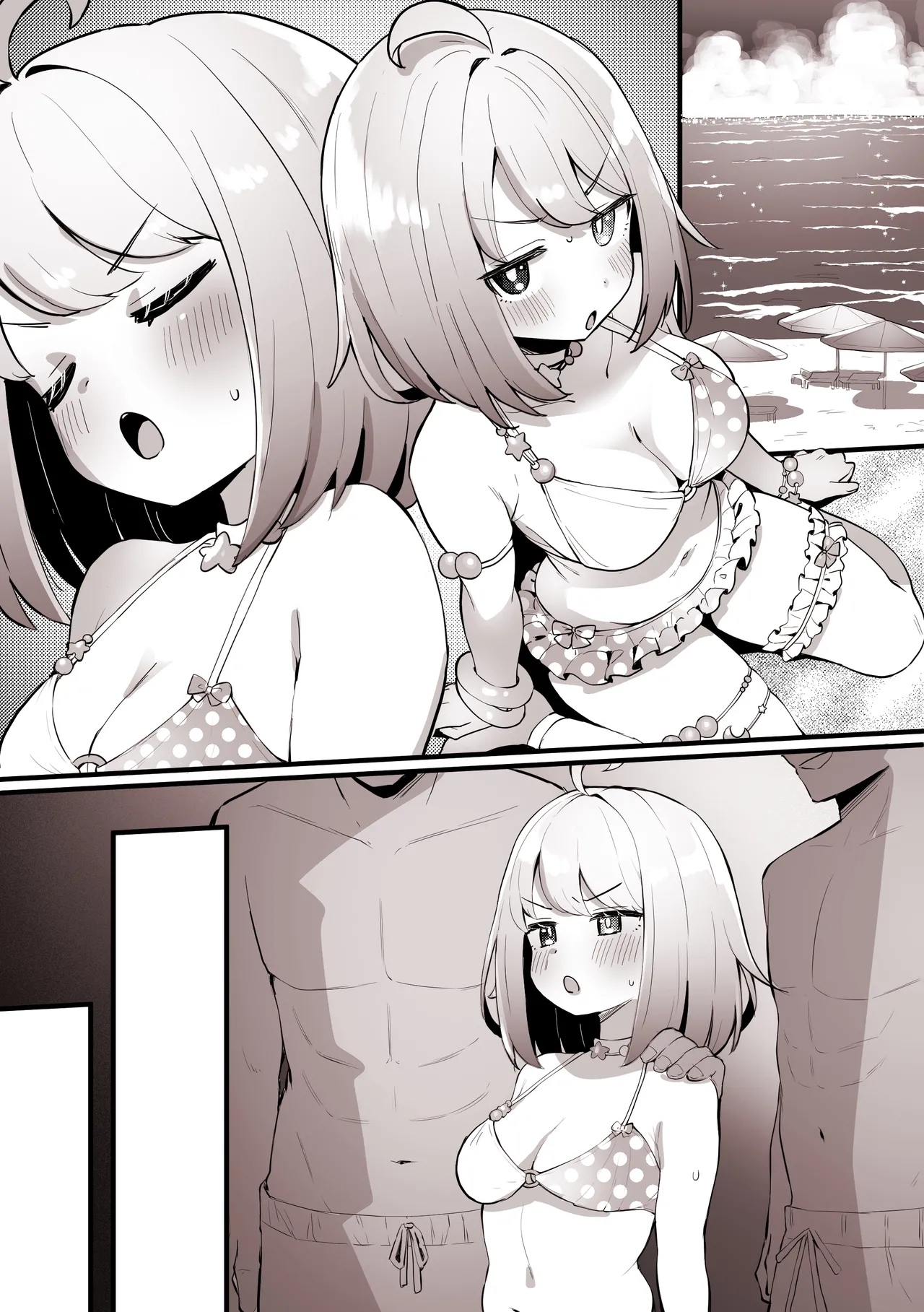 HentaiVN.net - Ảnh 8 - Tổng hợp Oneshot (Hololive) của Kokemomo - Luna ngây thơ đi biển
