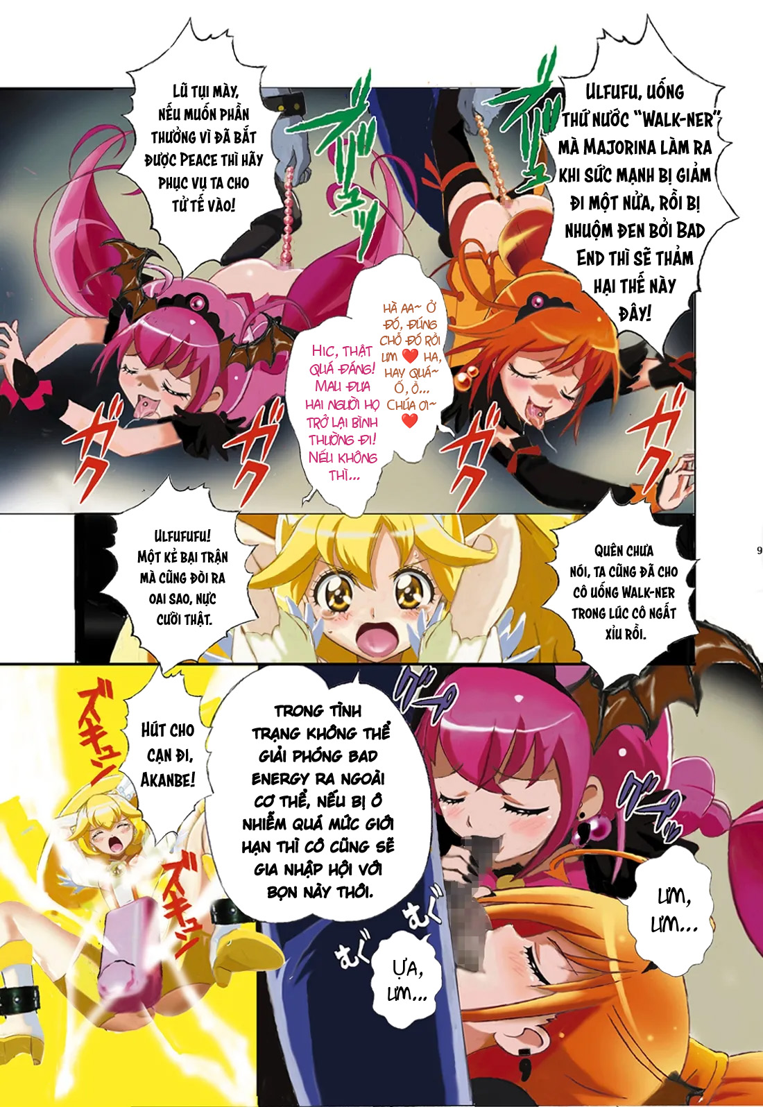HentaiVN.net - Ảnh 8 - [Ero Tantei Jimusho] Evil Smile PreC*re! Bad End Full Color - Chap 1