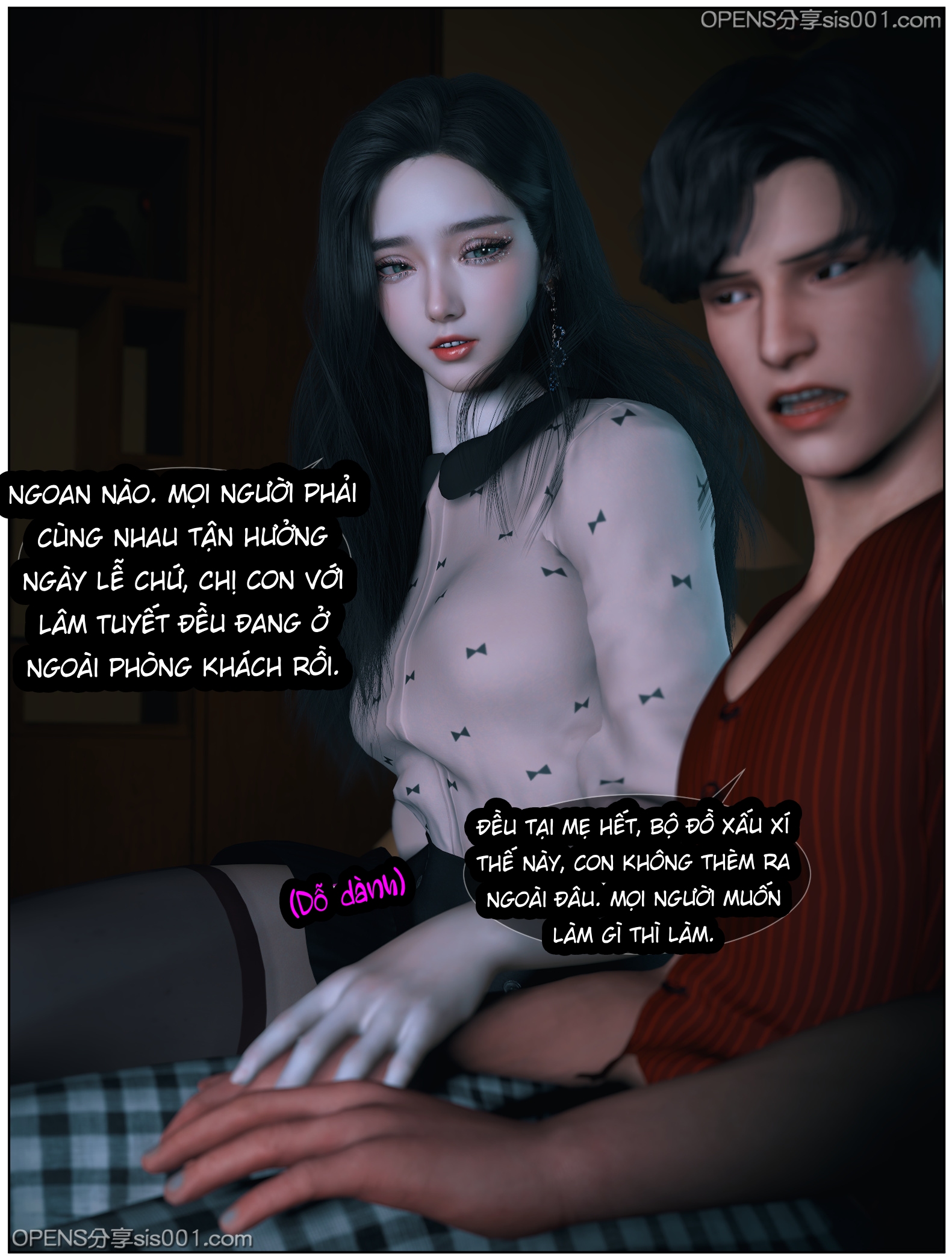 HentaiVN.net - Ảnh 8 - Đêm Giáng Sinh Dâm Loạn - Chương 1-1