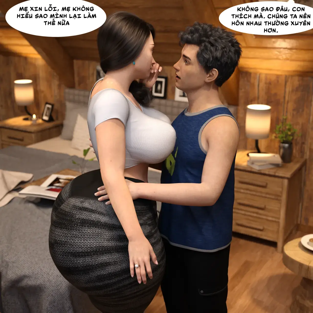 HentaiVN.net - Ảnh 9 - Farrahs và Damons Vacation [Rev2019] - Vacation