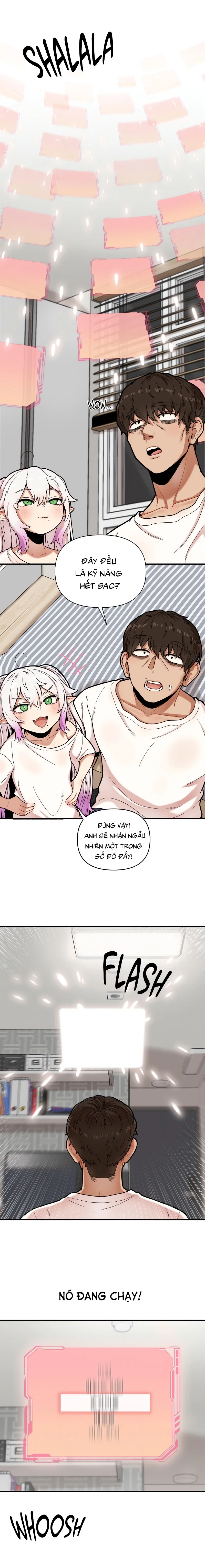 HentaiVN.net - Ảnh 8 - Con Mèo Nhặt Được Hóa Ra Là Succubus!? Tôi nhận được kĩ năng vô hình (Không che) - Chap 3