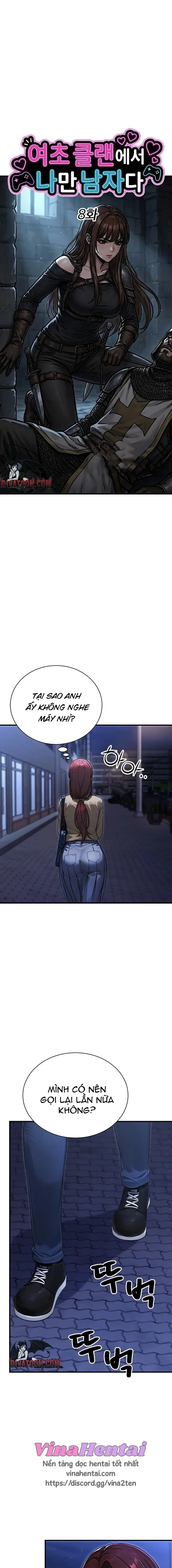 HentaiVN.net - Ảnh 8 - Thằng Con Trai Duy Nhất Trong Clan Toàn Gái Xinh - Chap 8