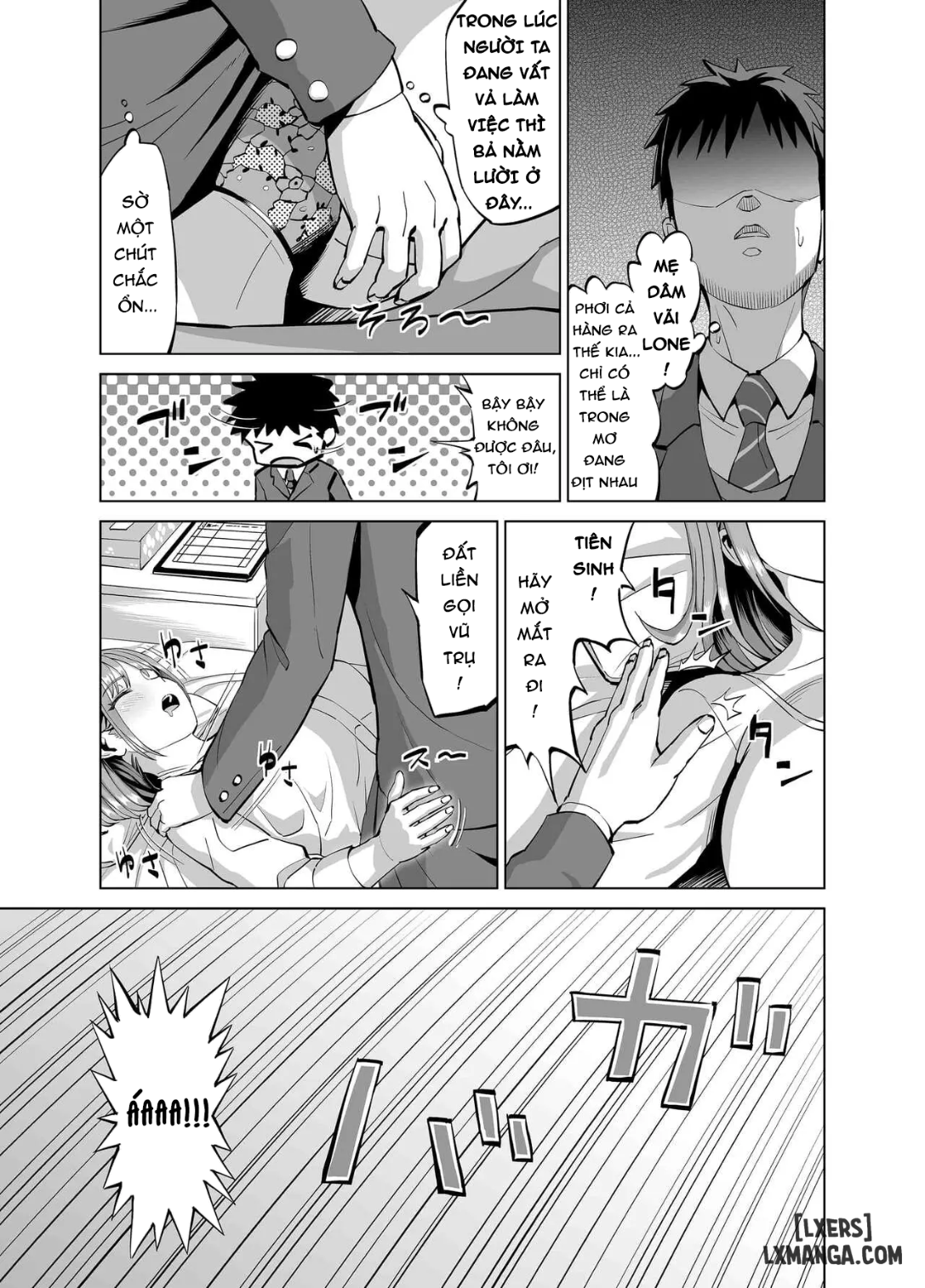 HentaiVN.net - Ảnh 5 - Sabori Mahokeni no H na Yuuwaku ni Makete Nakadashi Sex Shichaimashita - ...