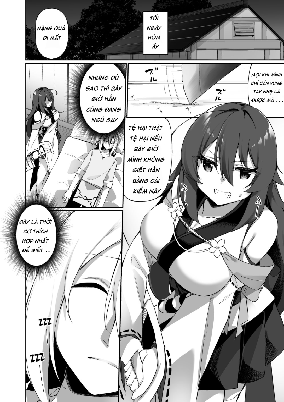 HentaiVN.net - Ảnh 9 - TS Miko-san wa Aragaitai! - Oneshot Ốm