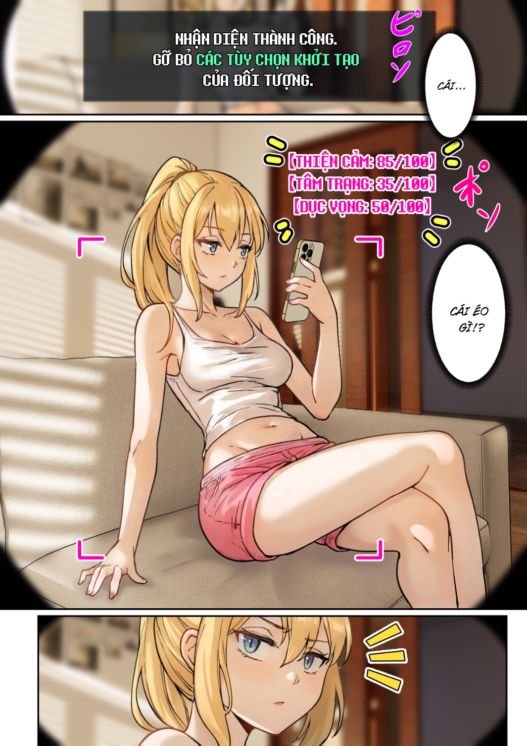 HentaiVN.net - Ảnh 9 - Ore no AR Megane wa Gimai no Samazama na Suuchi ga Mieru?! - Chap 1 [Thiện cảm_ác cảm_Dục vọng] Tùy chọn đặc biệt [???]