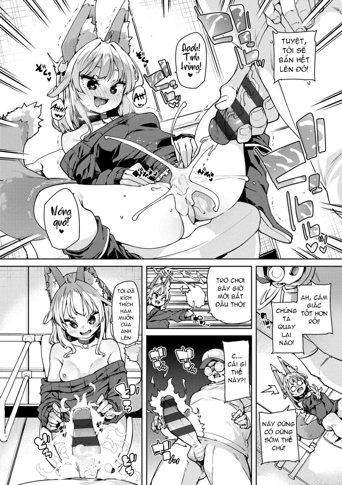 HentaiVN.net - Ảnh 8 - Hết cách rồi, đành chịu vậy! - Chap 1