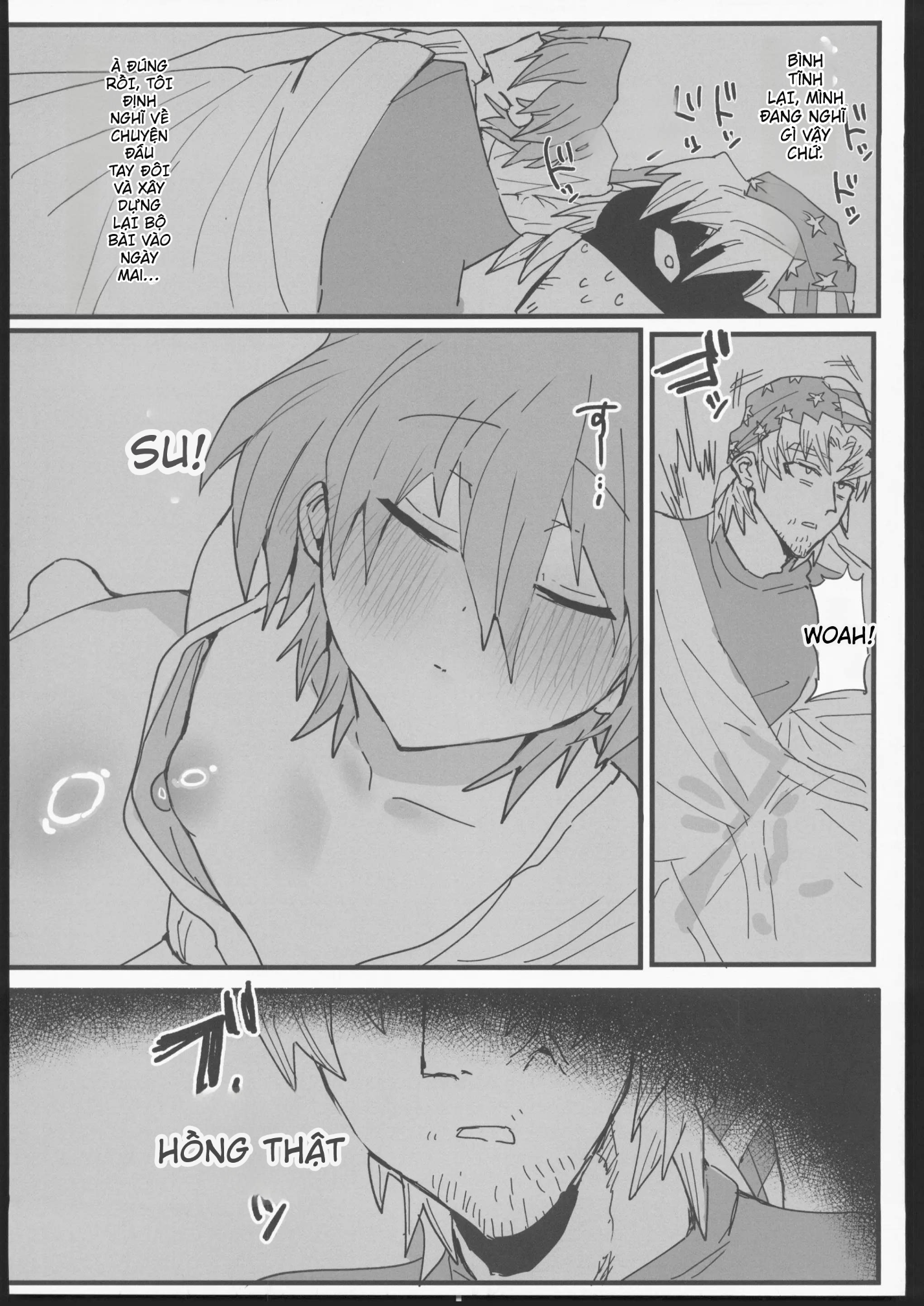 HentaiVN.net - Ảnh 8 - Tình yêu thuần khiết về sự giao phối của Jonouchi và Keith - Chap 1