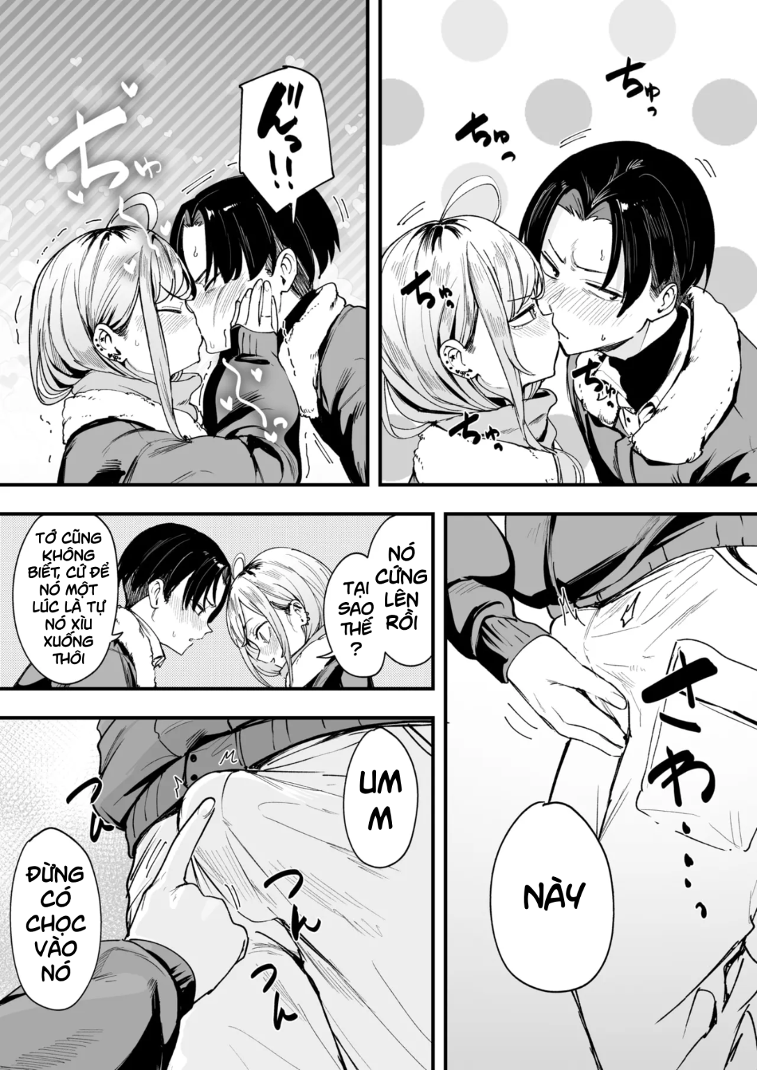 HentaiVN.net - Ảnh 8 - Fuyu to Genba to Sagyou Gal - Chap 1