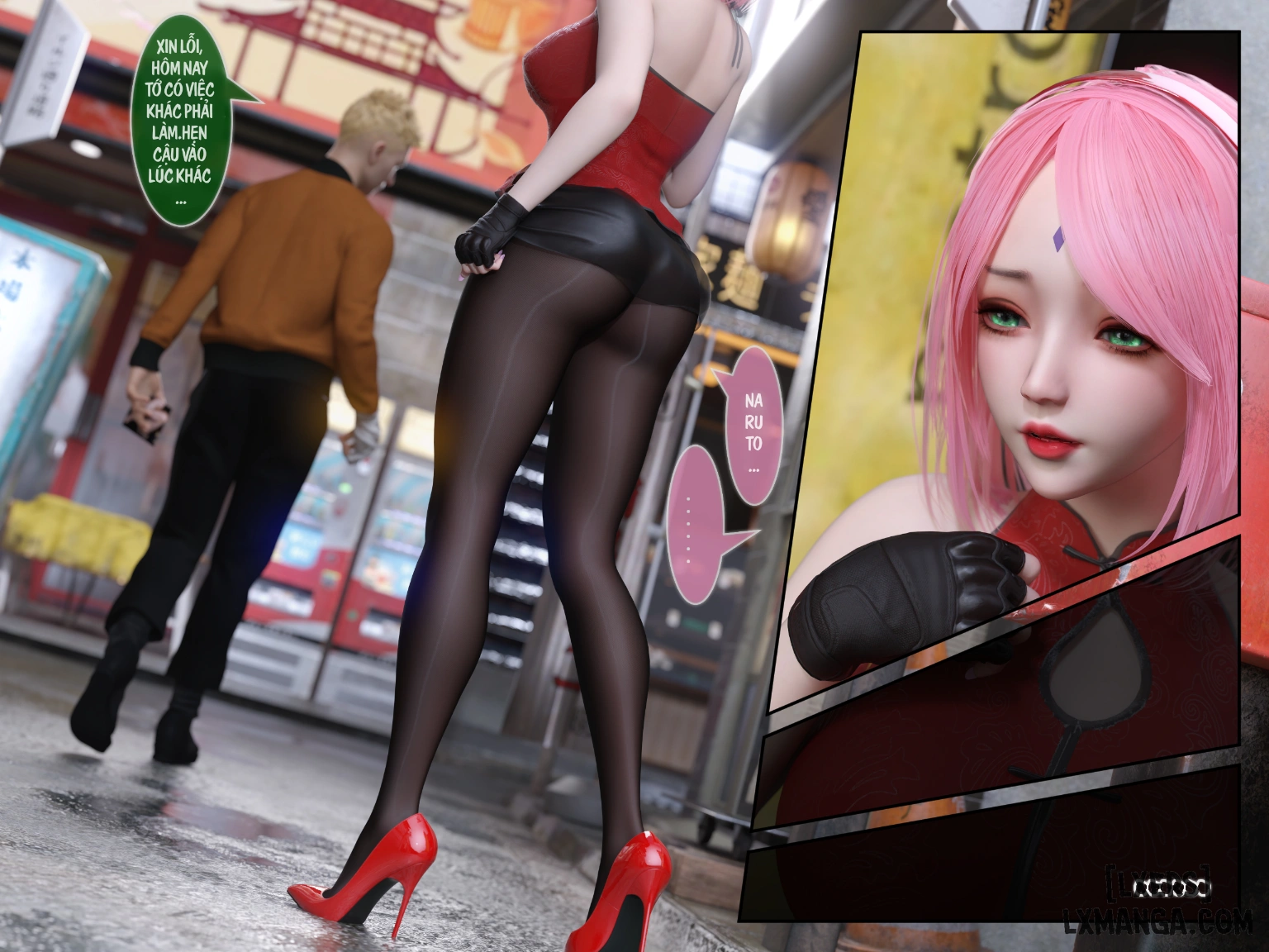 HentaiVN.net - Ảnh 8 - [Raikage] – Hồi Ký NTR của Ninja - Chap 2
