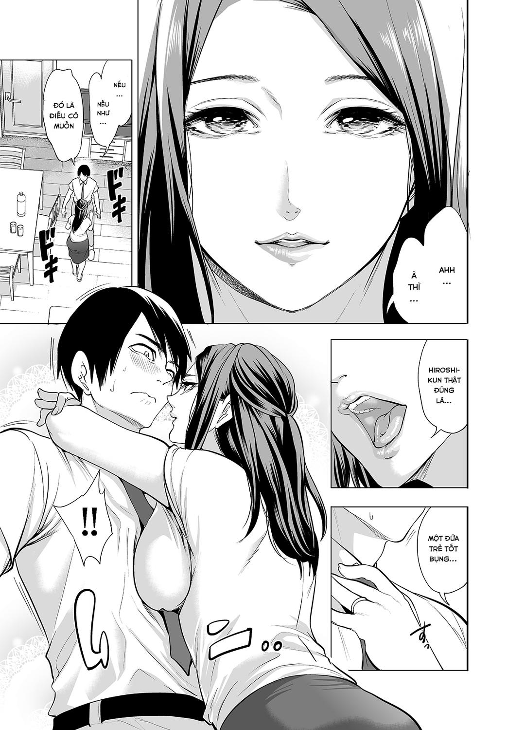 HentaiVN.net - Ảnh 10 - Mẹ bạn chỉ gợi dục với mỗi mình tôi - Oneshot