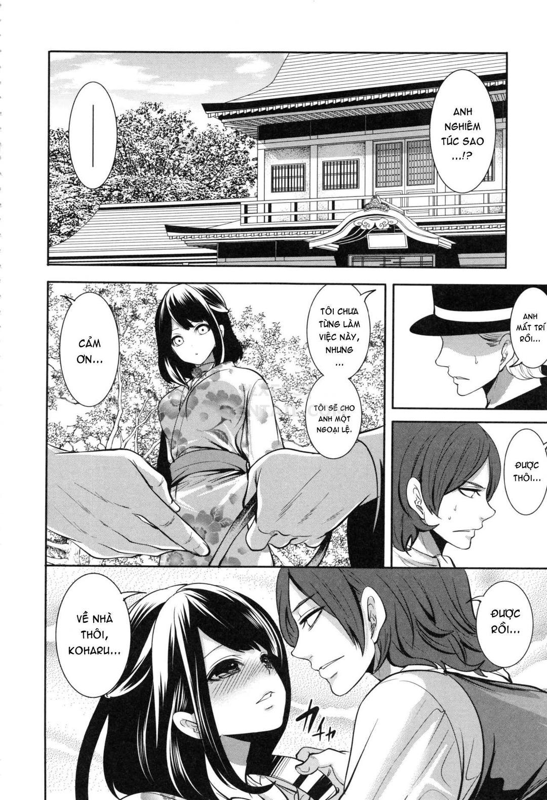 HentaiVN.net - Ảnh 9 - Doll no Yakata - Chap 4