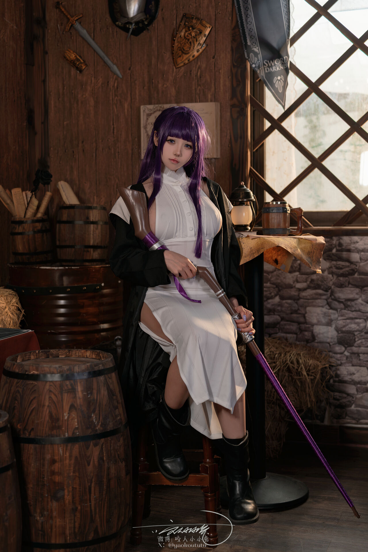 HentaiVN.net - Ảnh 9 - Cosplay Fern 黏黏团子兔 - 酩酊大喷菇 - Cosplay Fern