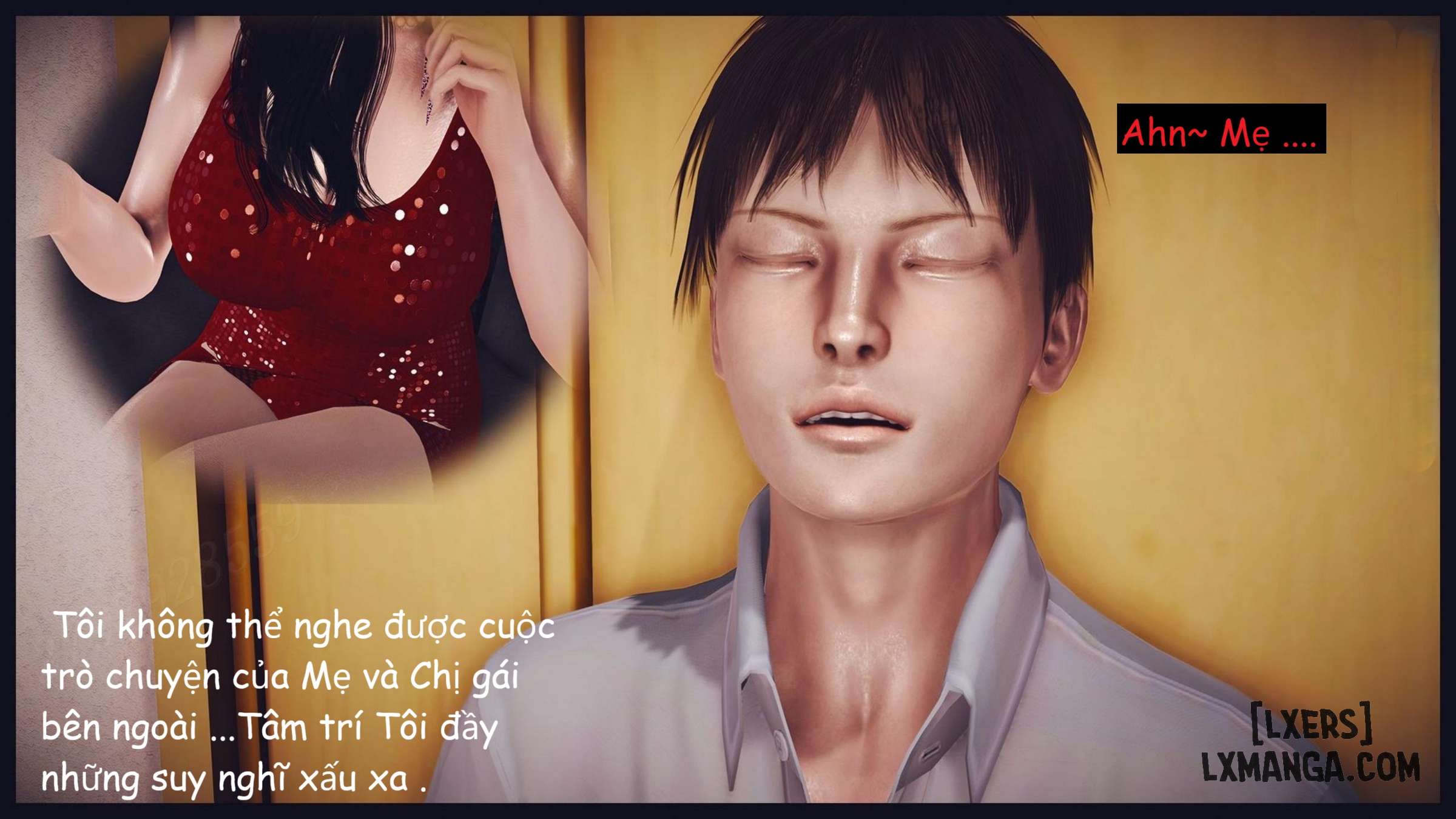 HentaiVN.net - Ảnh 8 - Đọc Sách Cùng Mẹ - Chap 1.2