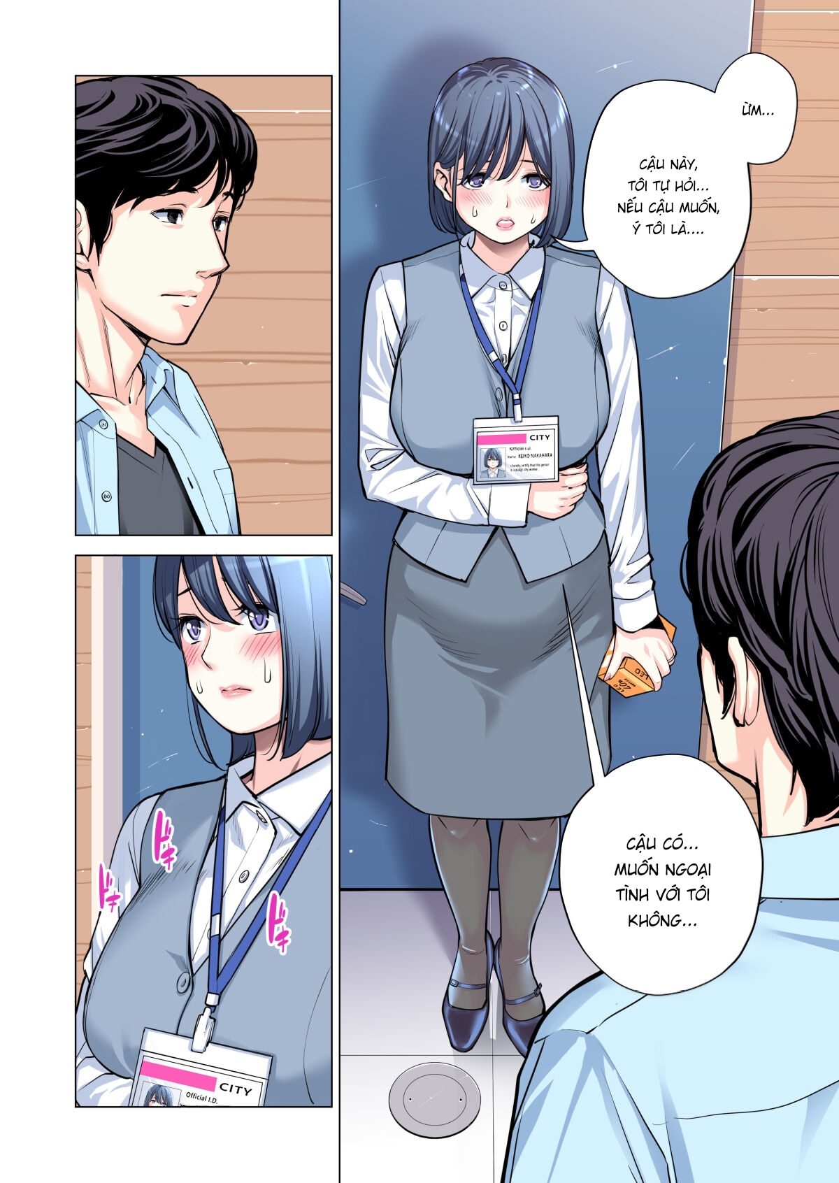HentaiVN.net - Ảnh 9 - Những cô trợ lý đã có chồng 1-5 - Chap 4 Full màu