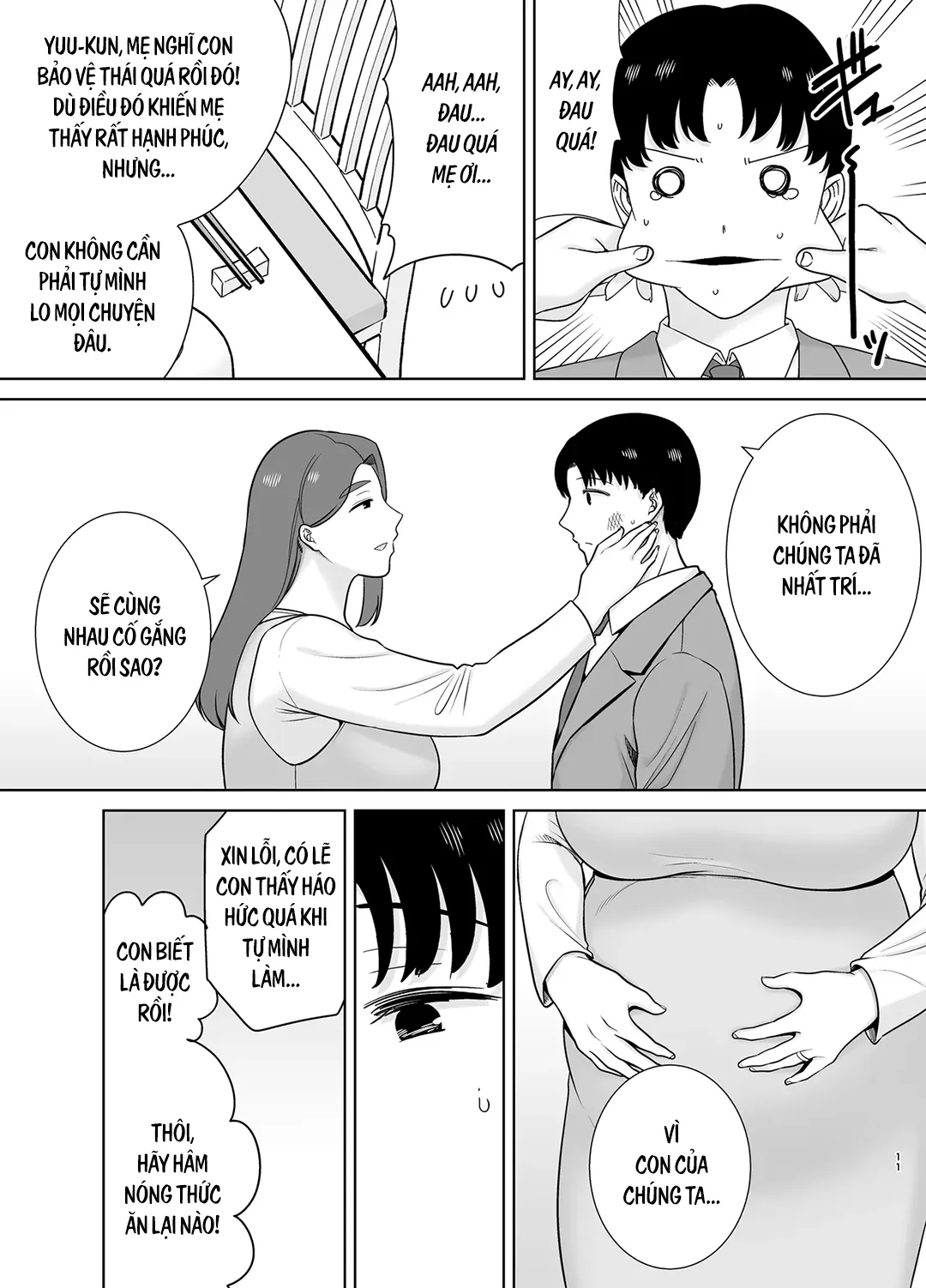 HentaiVN.net - Ảnh 10 - Mẹ chính là người tôi yêu! - Chap 10