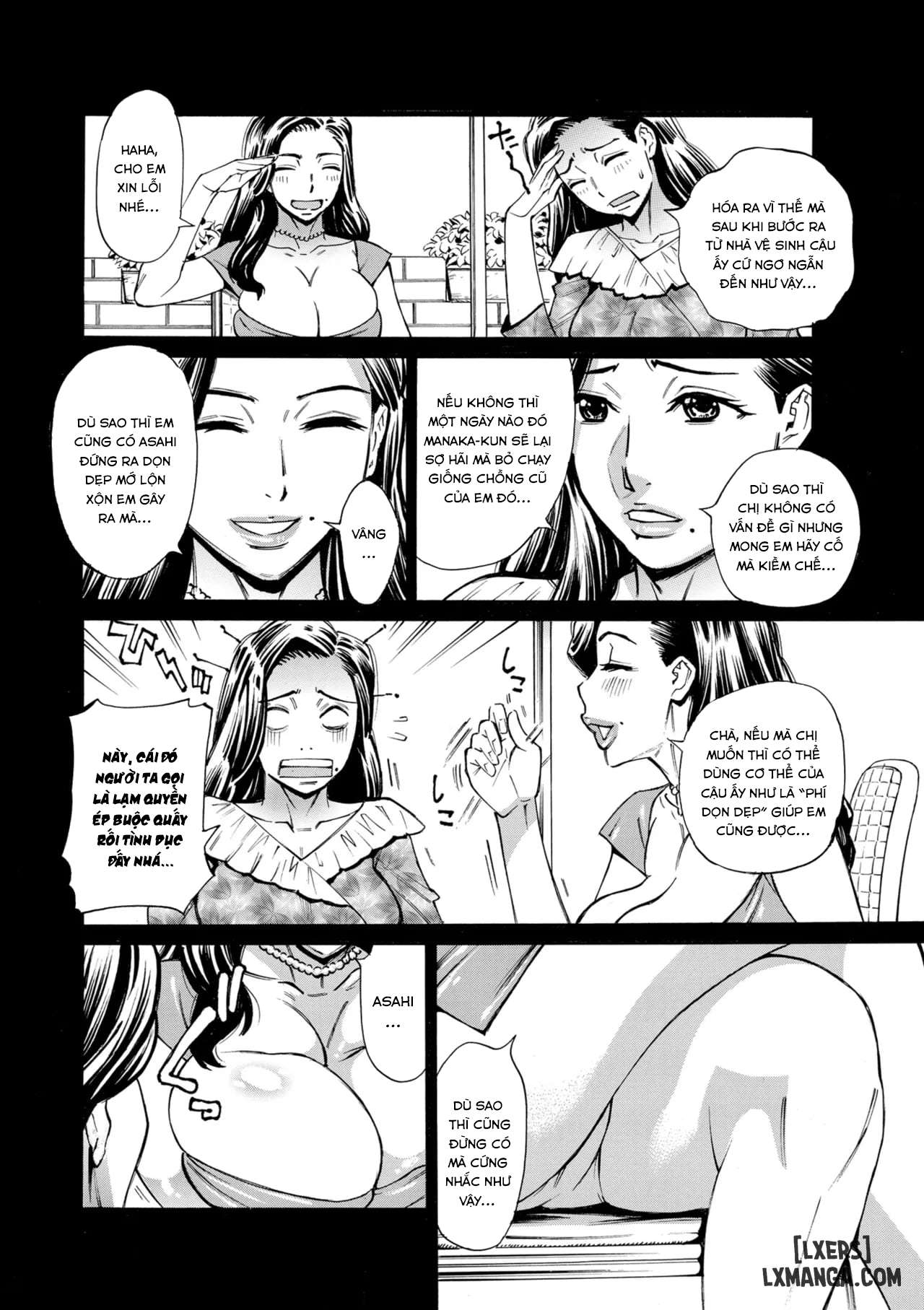 HentaiVN.net - Ảnh 8 - Three Milfs - Chap 3