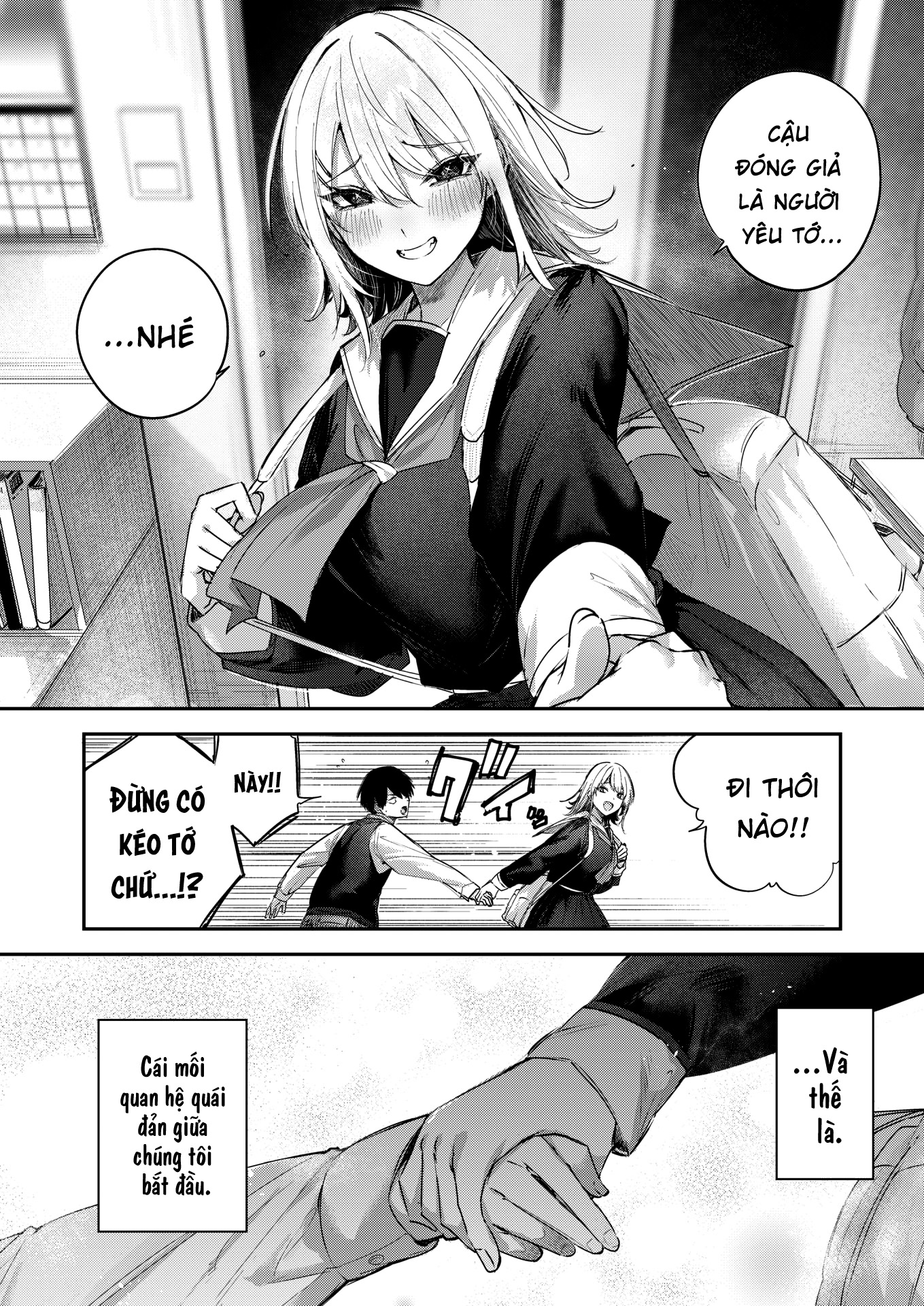 HentaiVN.net - Ảnh 8 - Koibito ☆ Gokko | 戀人☆扮演 (COMIC Kairakuten BEAST 2026-03) - oneshot
