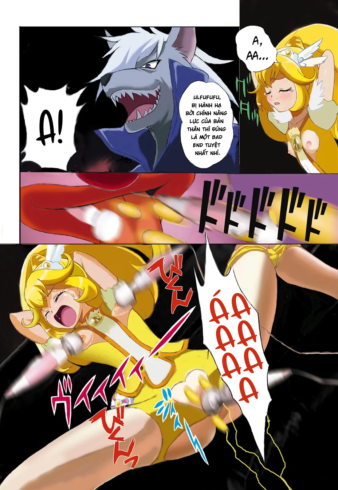 HentaiVN.net - Ảnh 9 - [Ero Tantei Jimusho] Evil Smile PreC*re! Bad End Full Color - Chap 1